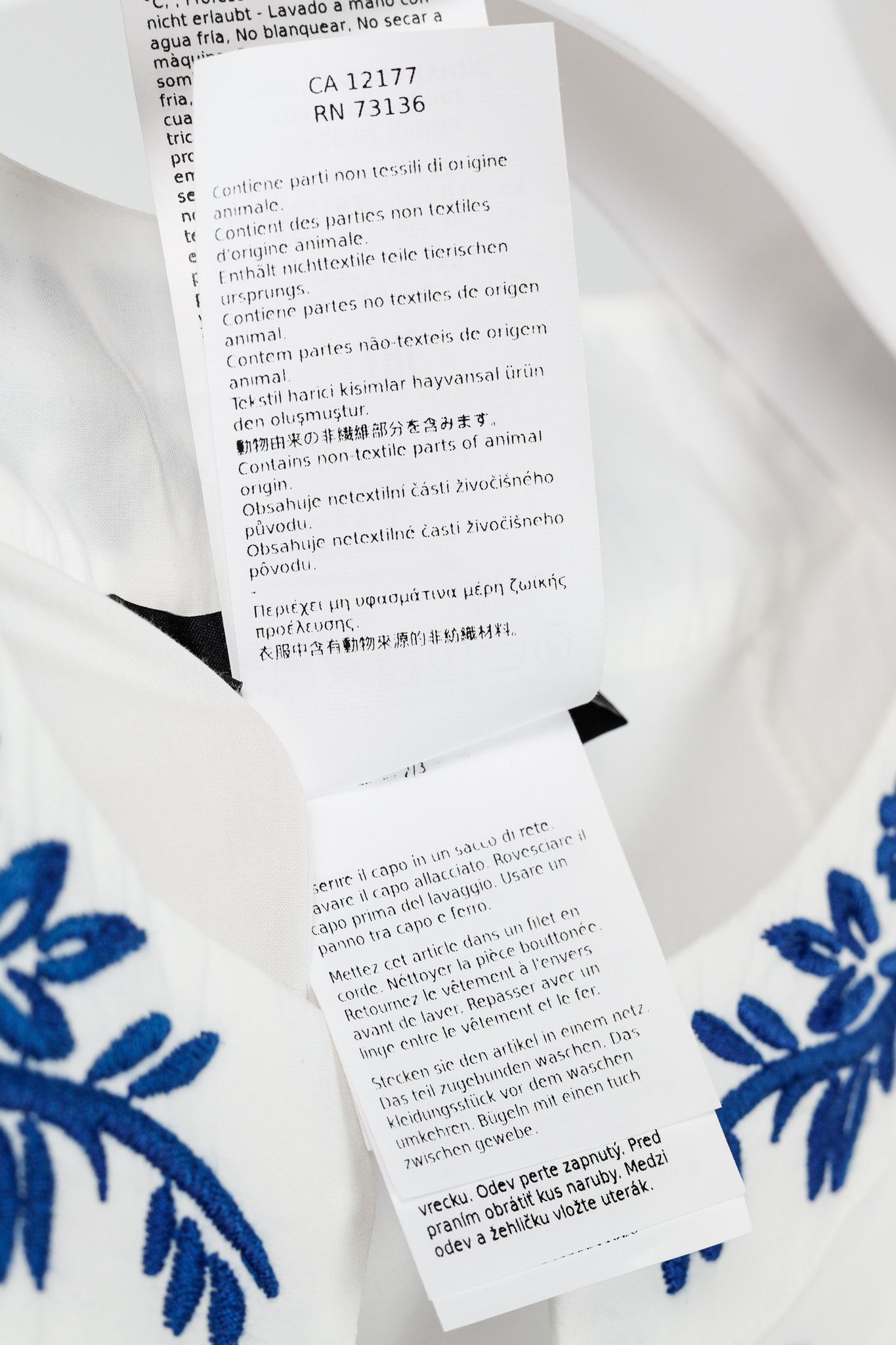 Weekend Max Mara Weekend Max Mara Dirce White Embroidered Cotton Poplin Dress Size M / US 6-8 / IT 42-44 - 11 Thumbnail