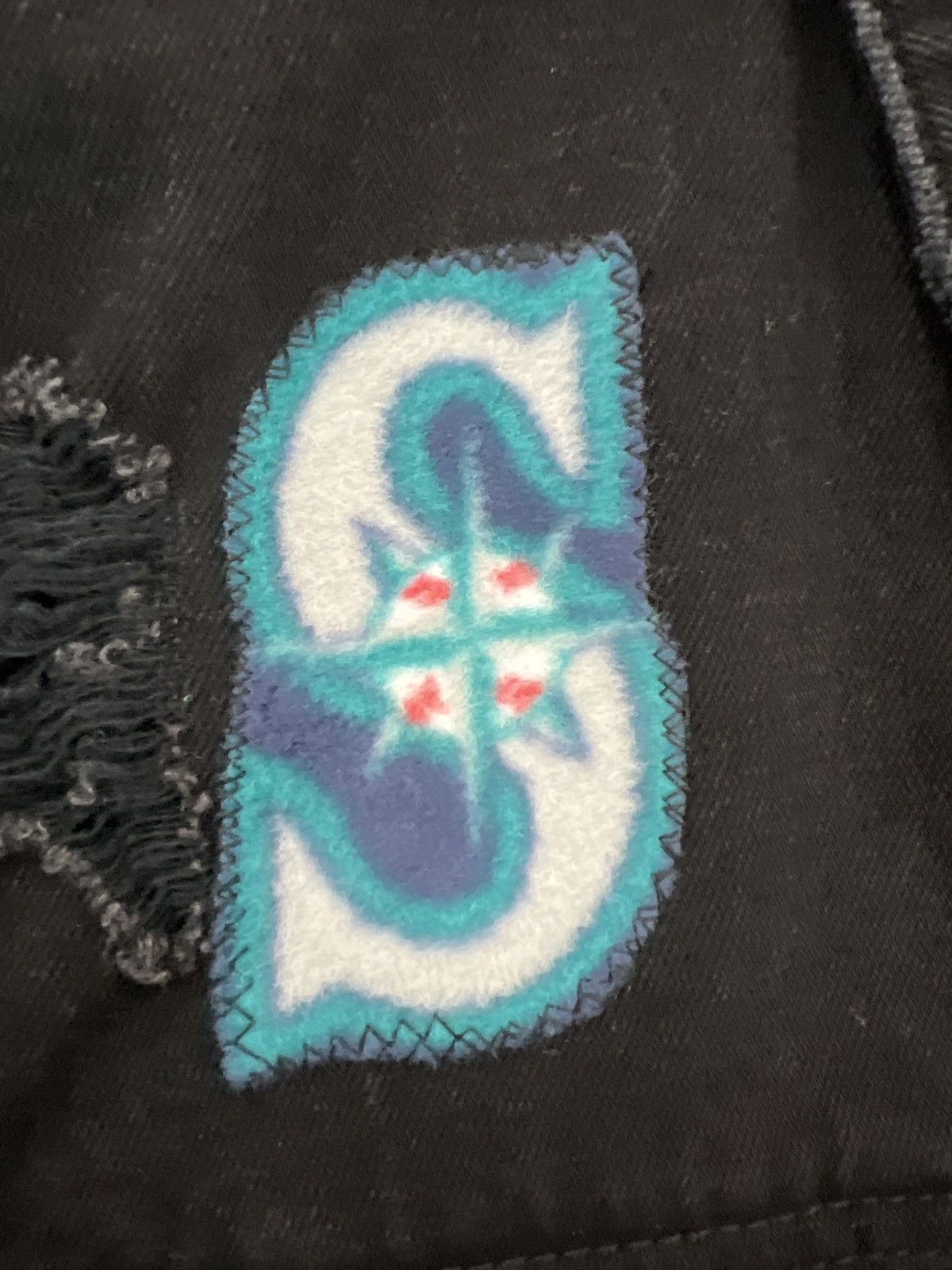 Other Seattle Mariners Blk Denim Jacket Size US M / EU 48-50 / 2 - 4 Thumbnail