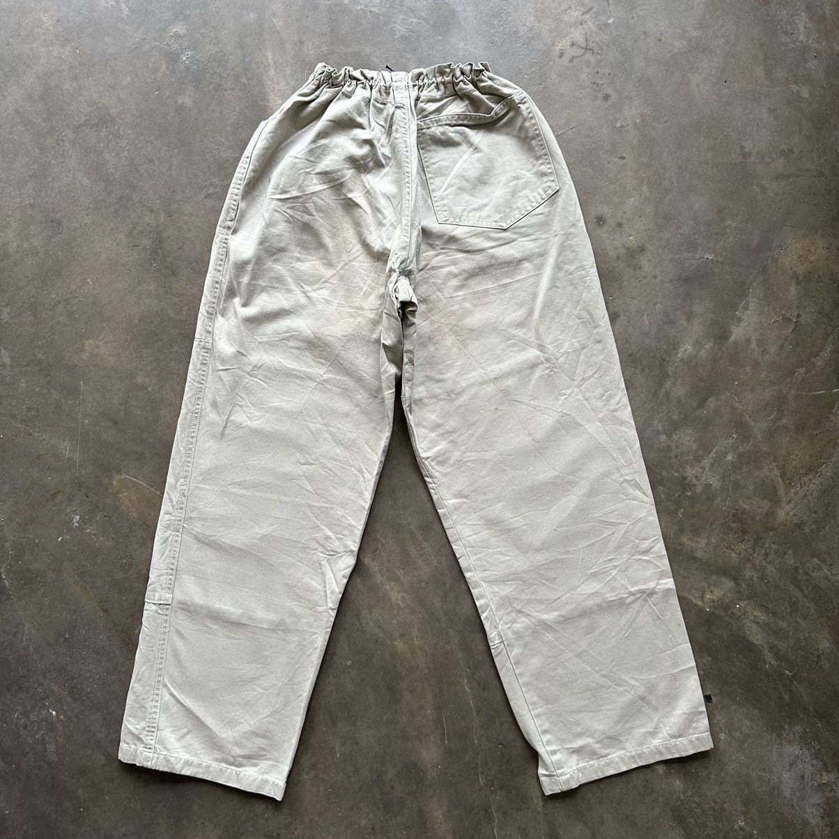 Japanese Brand Vintage Japanese Japan Belt Casual Baggy Distressed Pants Size US 33 - 8 Thumbnail