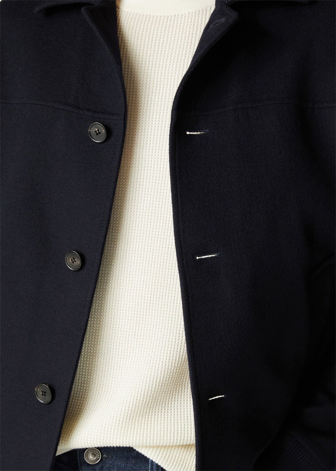 Loro Piana o1srvl11e1224 Girocollo Cotton T-Shirt in White Size US XL / EU 56 / 4 - 5 Thumbnail
