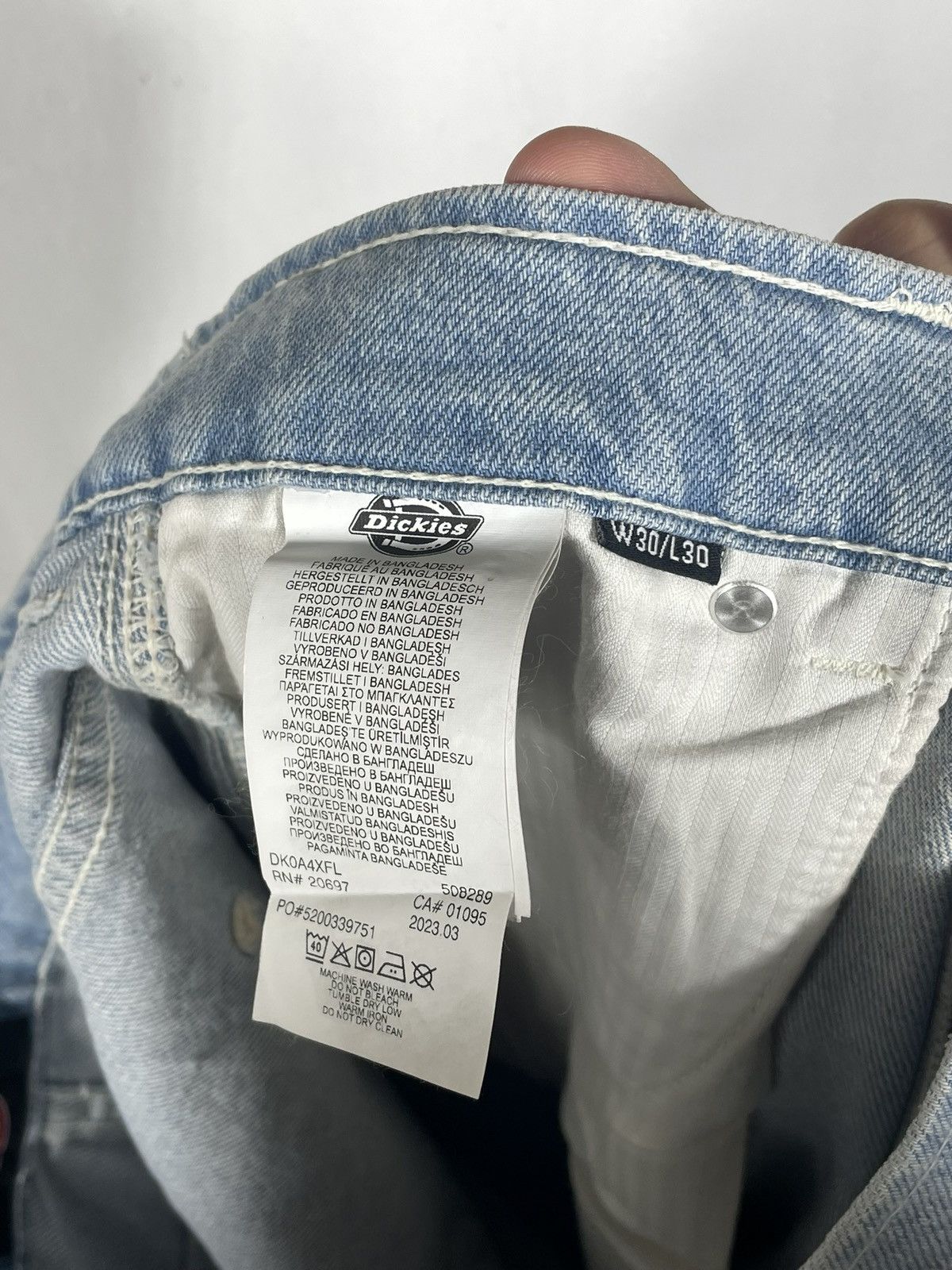Dickies Dickies Baggy Loose Pants Workwear Drip Swag Y2k Vintage Size US 30 / EU 46 - 14 Thumbnail