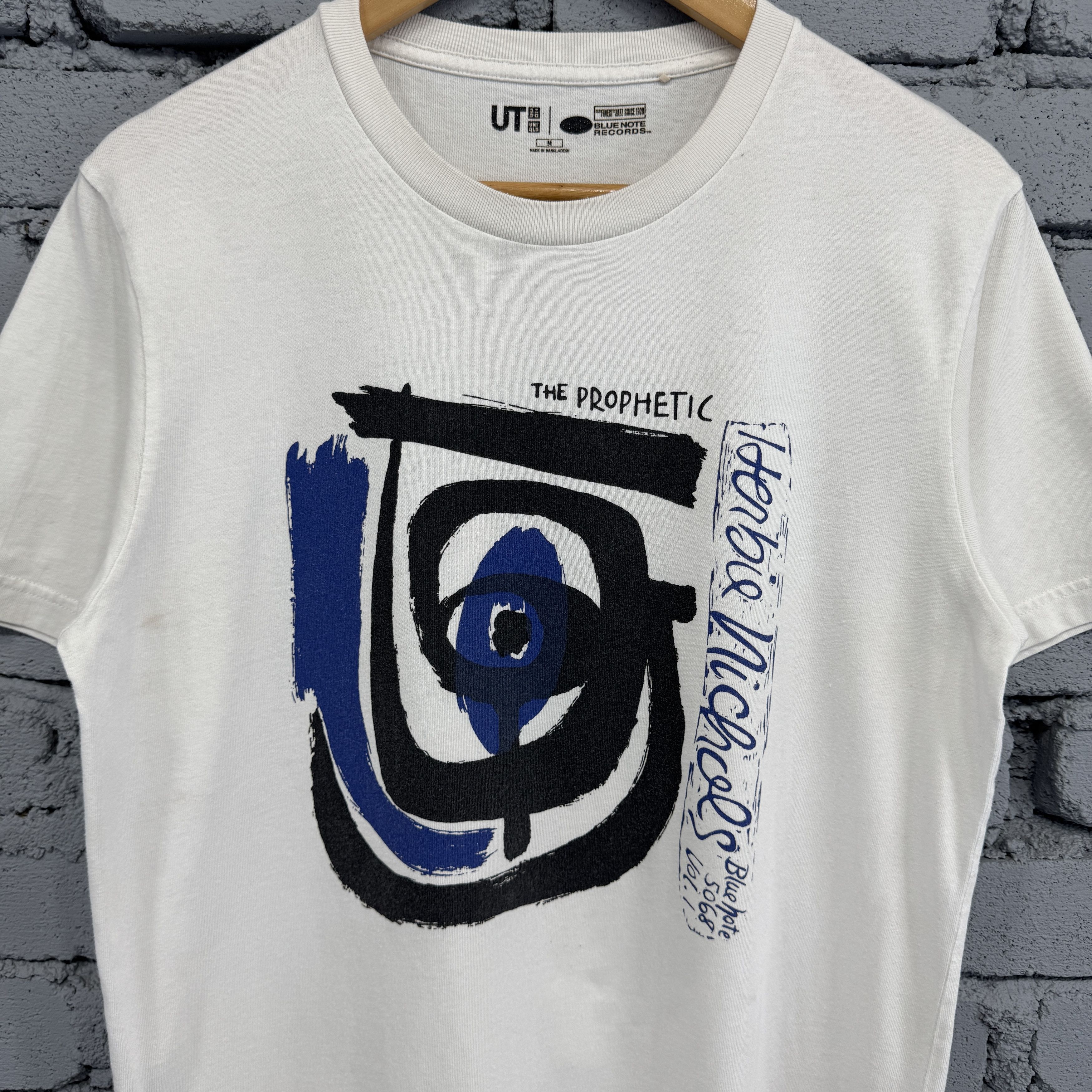 Uniqlo Herbie Nichols The Prophetic Vol.1 Blue Note Uniqlo TShirt Size US M / EU 48-50 / 2 - 3 Thumbnail