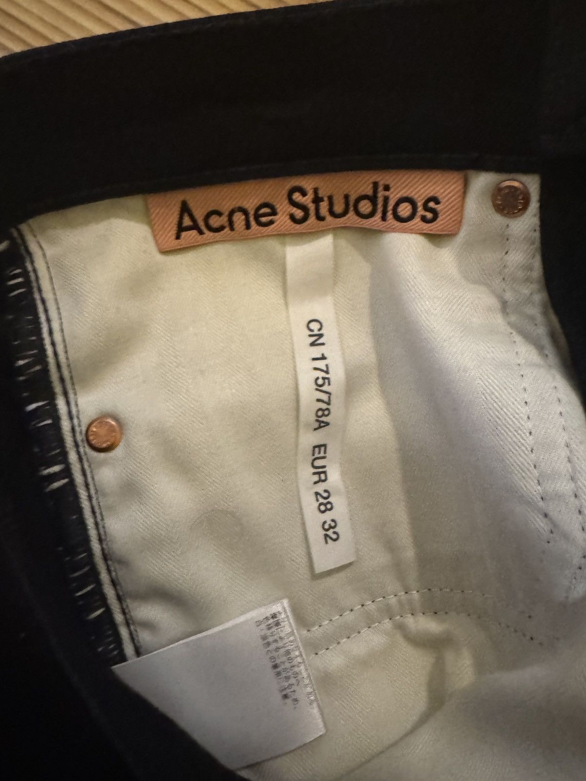 Acne Studios Acne Studios Black Skinny Jeans Size US 28 / EU 44 - 4 Thumbnail