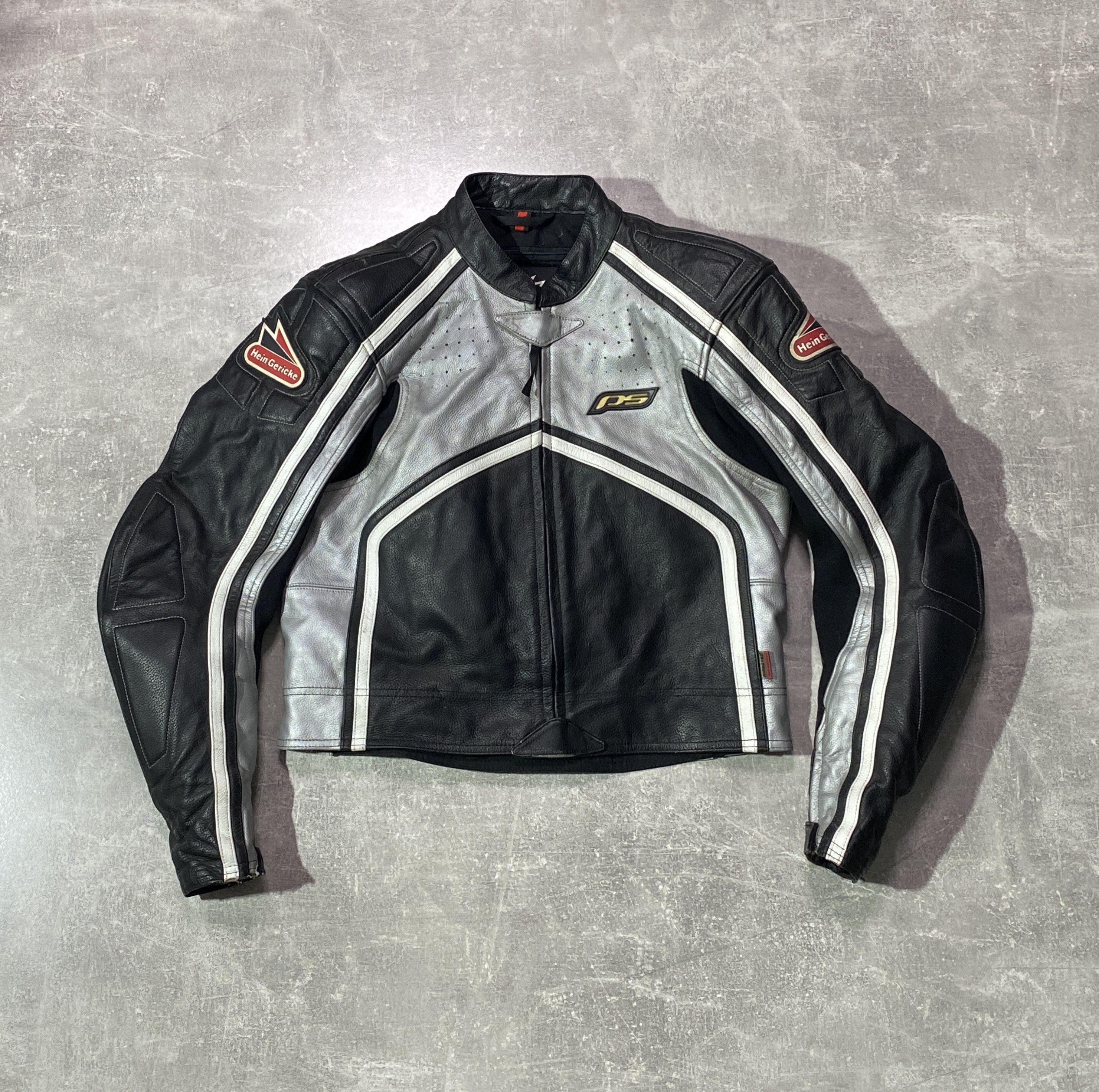 Hein Gericke Hein Gericke Tribal Moto Leather Jacket Y2K PRO SPORTS Size US M / EU 48-50 / 2 - 1 Thumbnail