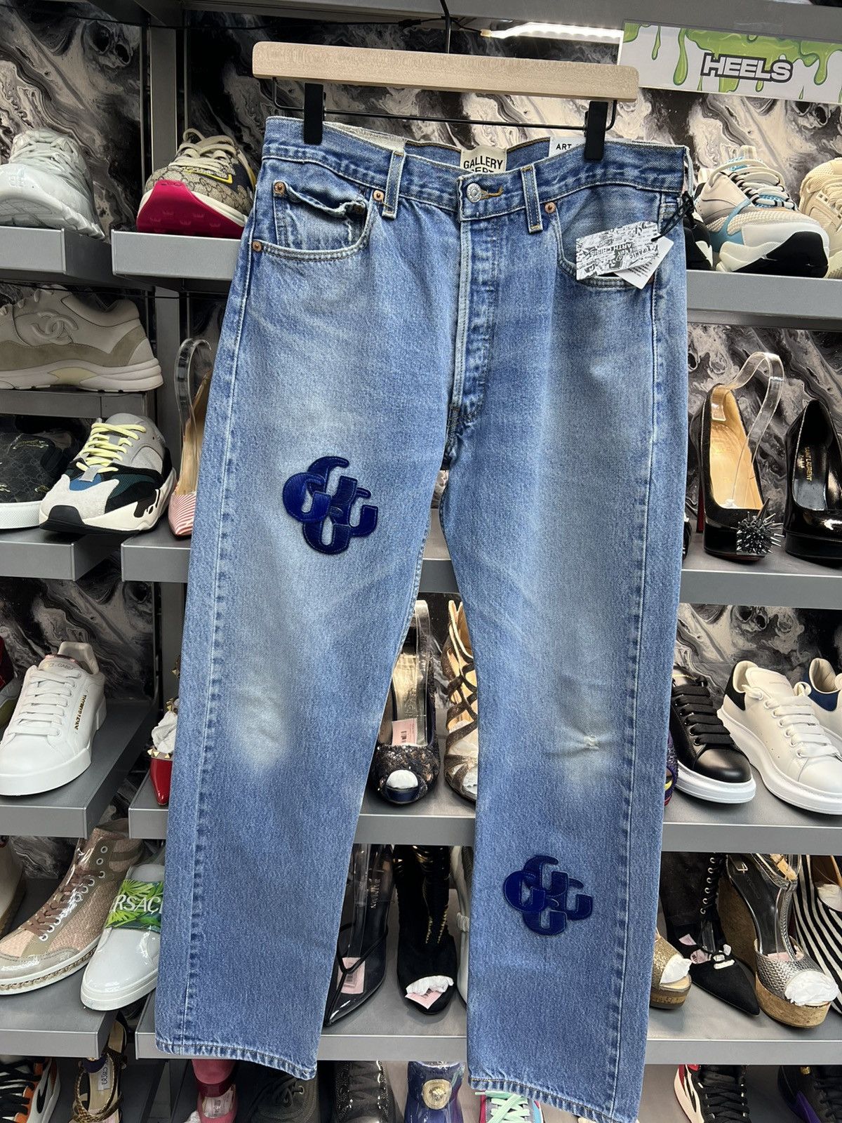 Gallery Dept. Gallery Dept. Repaired G-Patch Denim Jeans Size US 30 / EU 46 - 1 Thumbnail