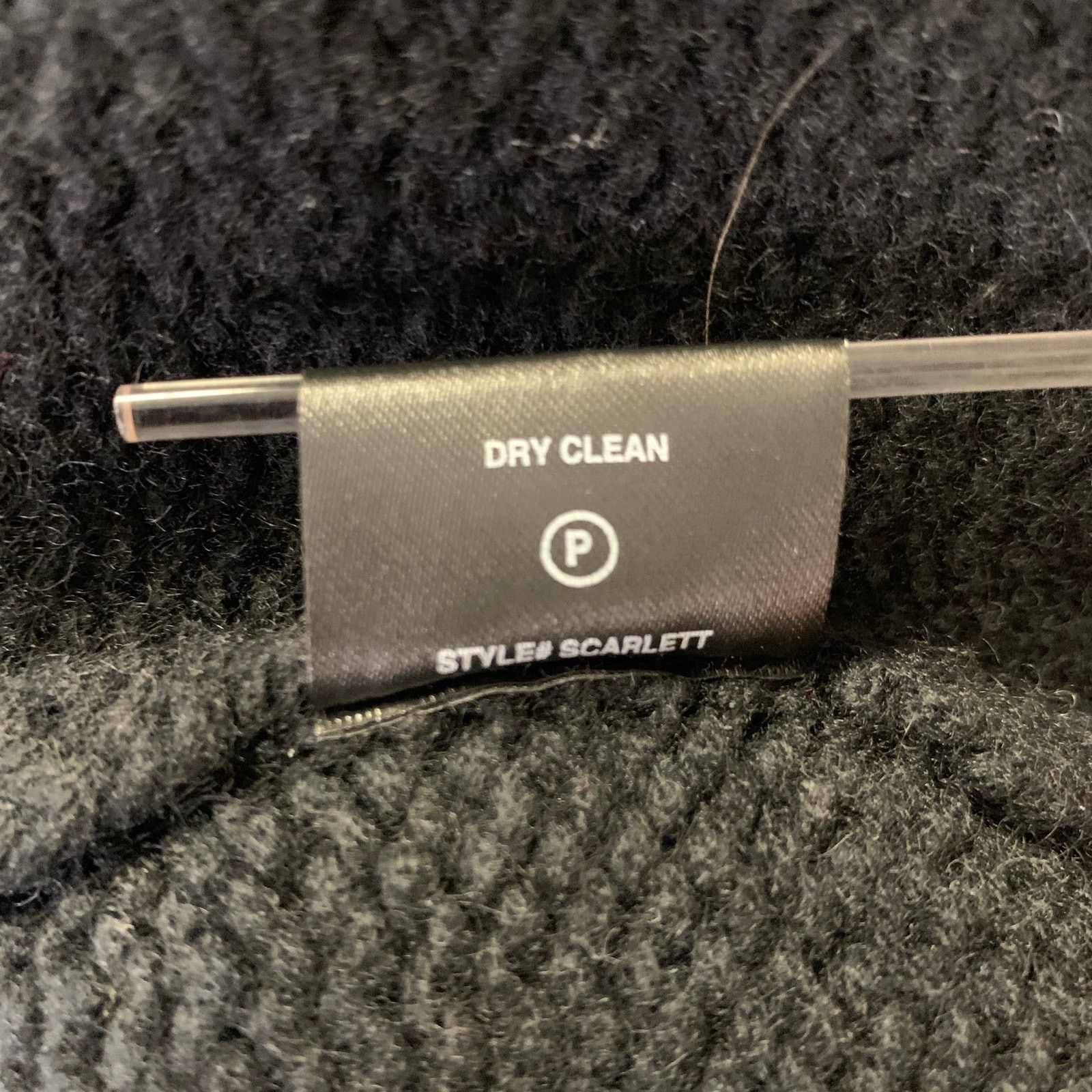 Other SABLYN Size L Black Cashmere Polyester Turtleneck Sweater Size L / US 10 / IT 46 - 7 Thumbnail