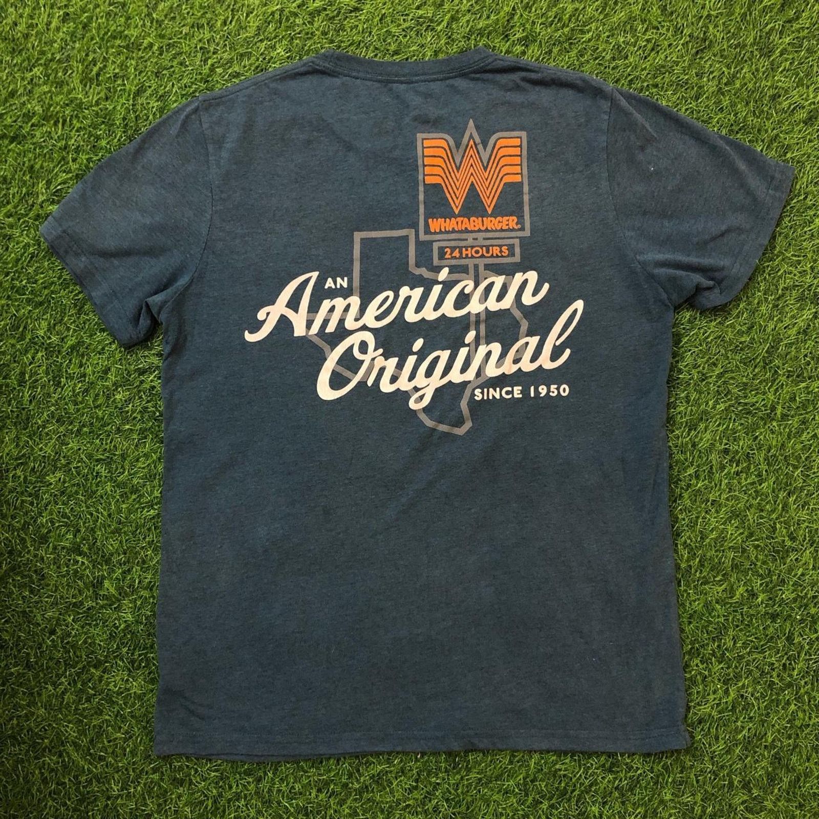 Other Blue Whataburger Texas ‘An American Original’ Graphic Tee Size US M / EU 48-50 / 2 - 2 Thumbnail