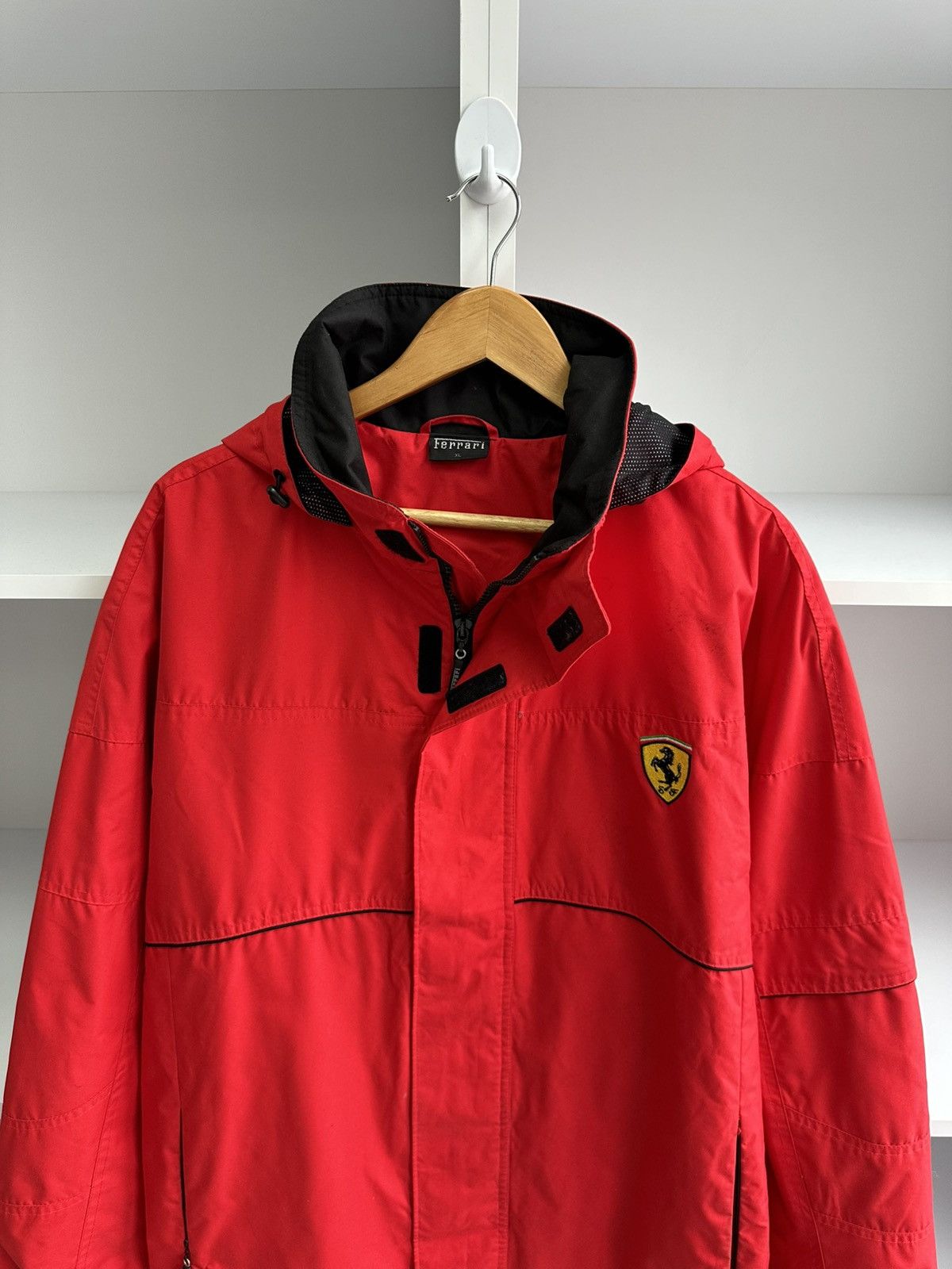 Ferrari Vintage Ferrari Racing Men’s Windbreaker Jacket Sz XL Size US XL / EU 56 / 4 - 2 Thumbnail