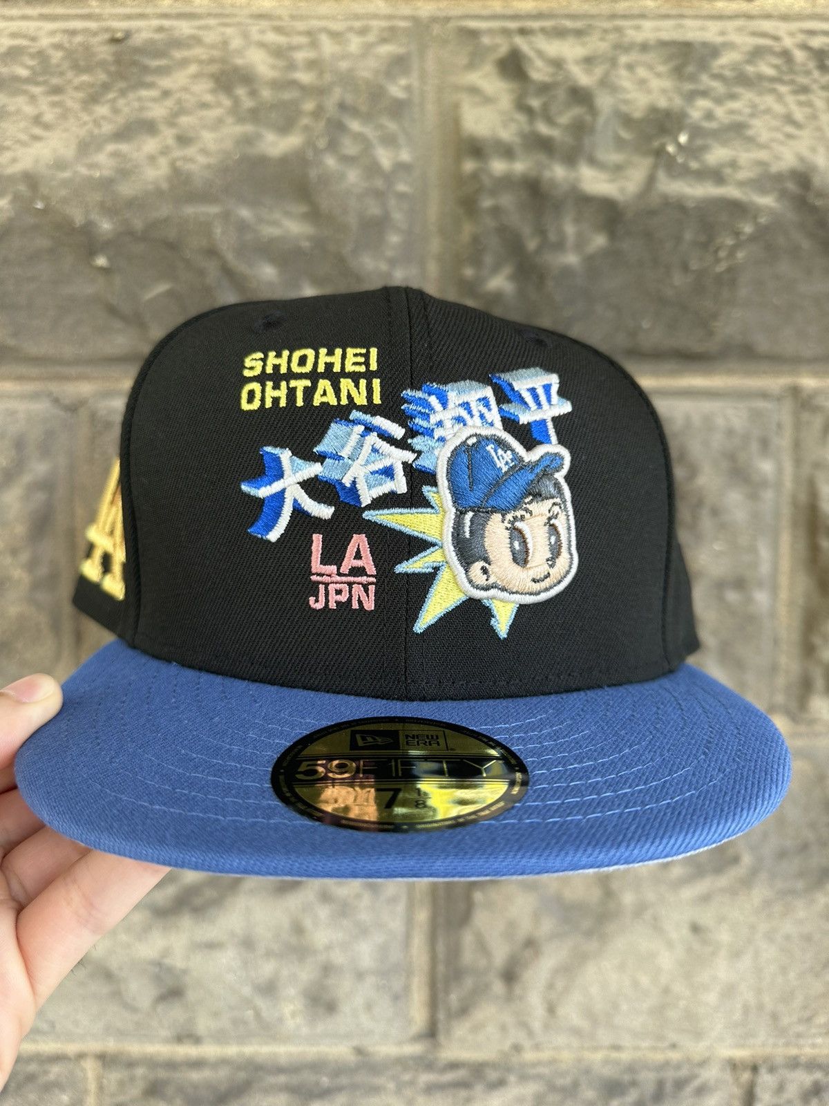 MLB × New Era × Supreme 7 1/8 Shohei Ohtani Los Angeles Dodgers New Era Fitted Cap Size ONE SIZE - 2 Thumbnail