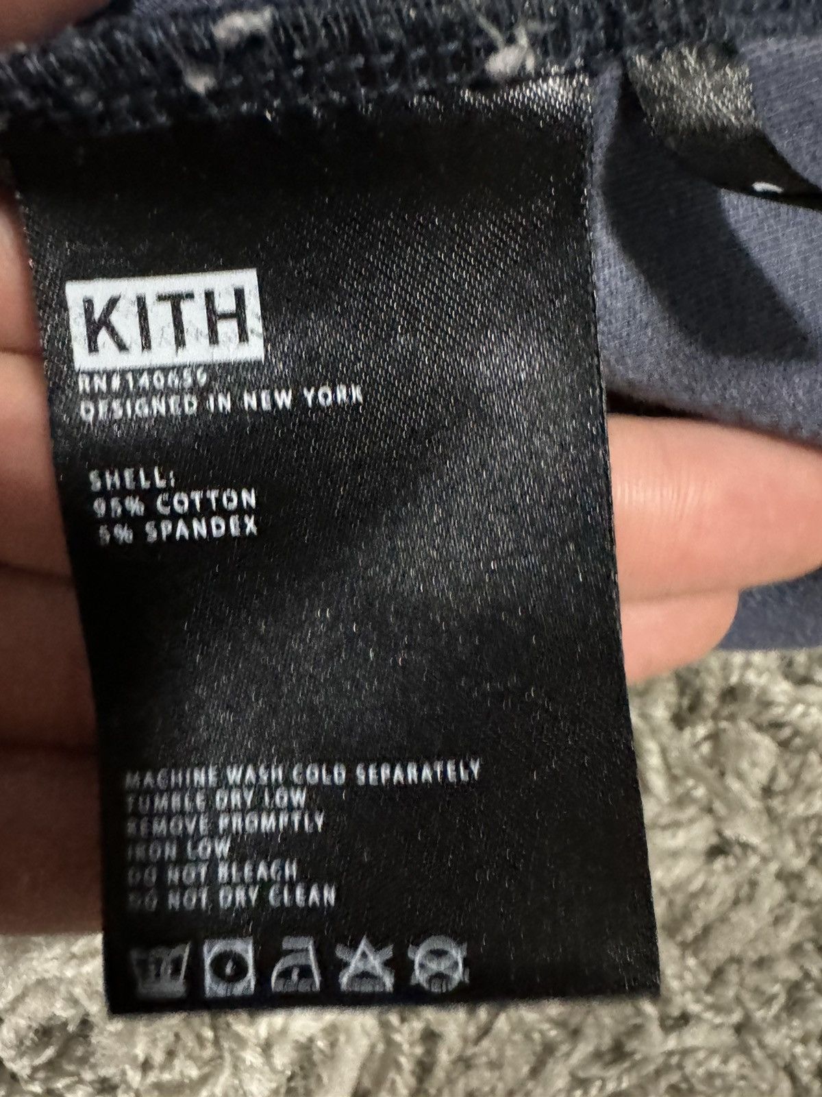 Kith navy blue washed Kith Sweatshirt Size US S / EU 44-46 / 1 - 4 Thumbnail