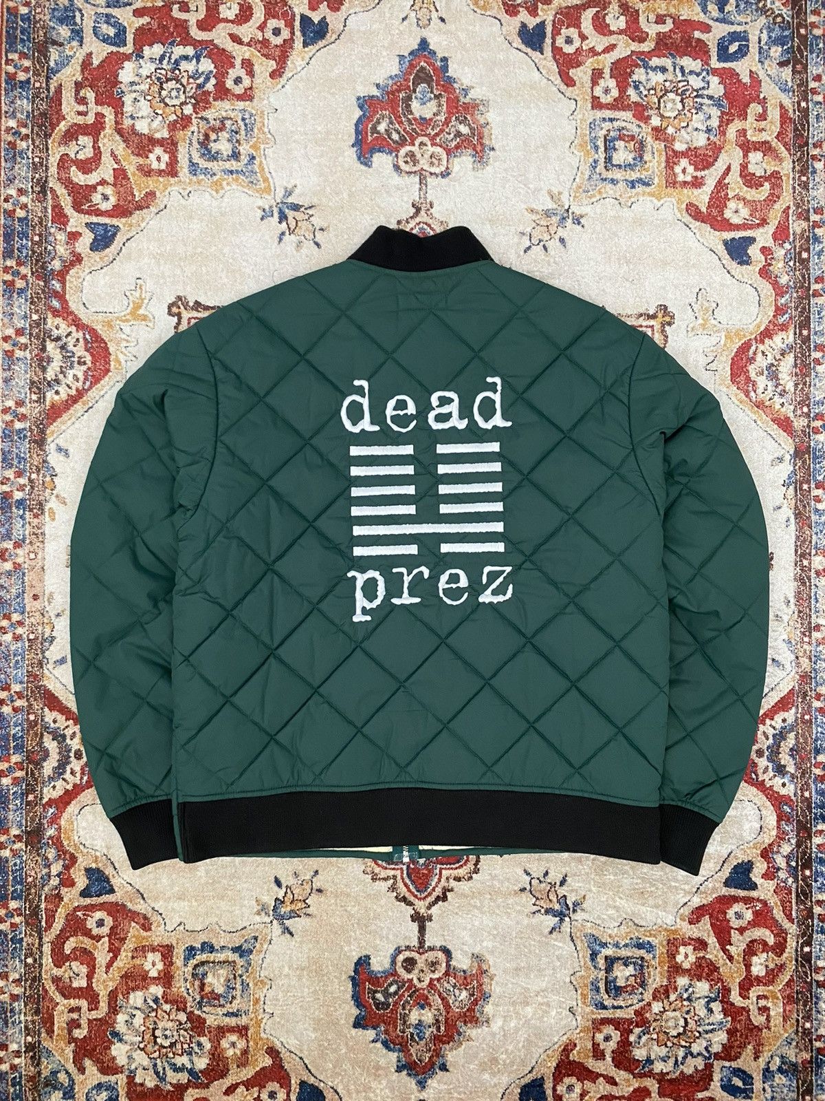 Supreme Supreme Dead Prez Quilted Work Jacket - Green | Grailed