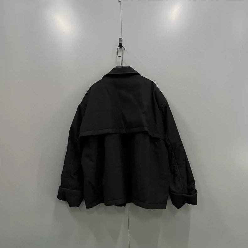 Balenciaga Balenciaga Black Single Breasted Lapel Jacket Size US S / EU 44-46 / 1 - 2 Thumbnail