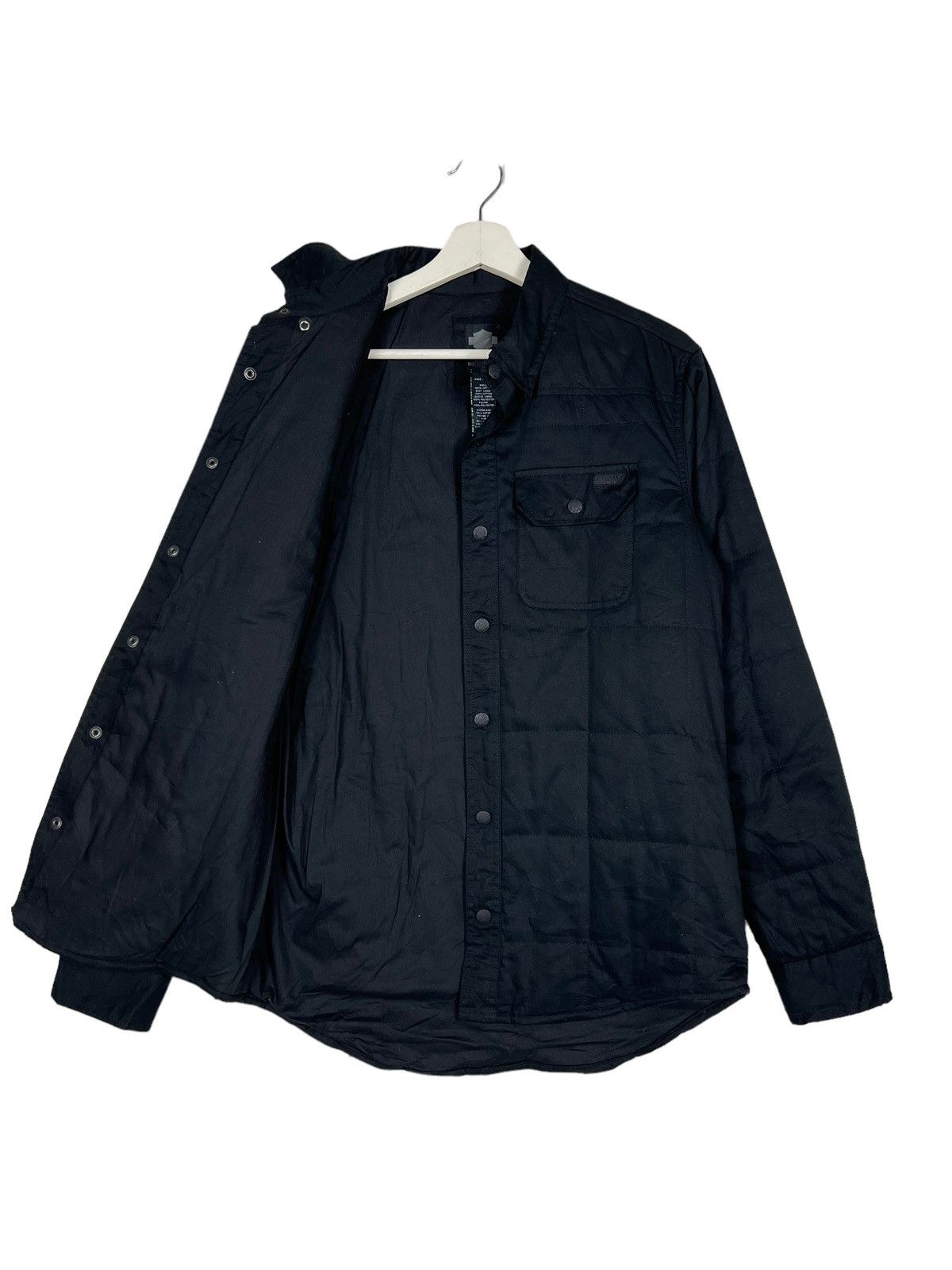 Harley Davidson 🔥 HARLEY DAVIDSON BLACK EDITION INSULATION SHIRT JACKET Size US S / EU 44-46 / 1 - 4 Thumbnail