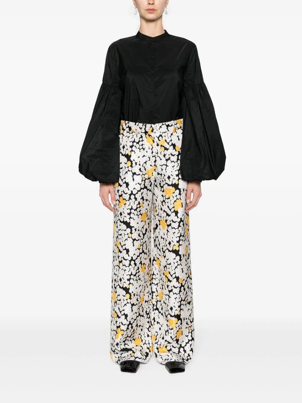 Lanvin o1y0326 Casual Pant in Multicolor Size 32" / US 10 / IT 46 - 2 Thumbnail