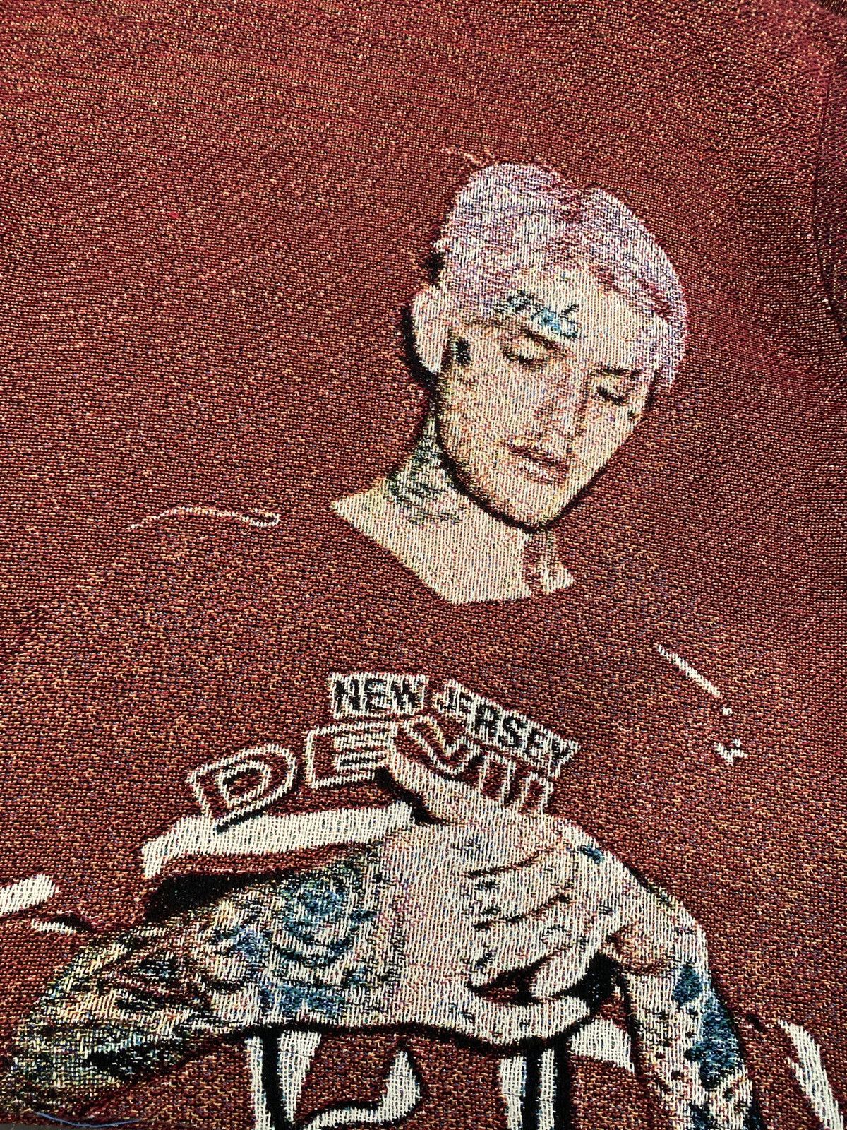 Lil Peep Lil Peep X 4x1111 HELLBOY tapestry sweater Size US M / EU 48-50 / 2 - 4 Thumbnail