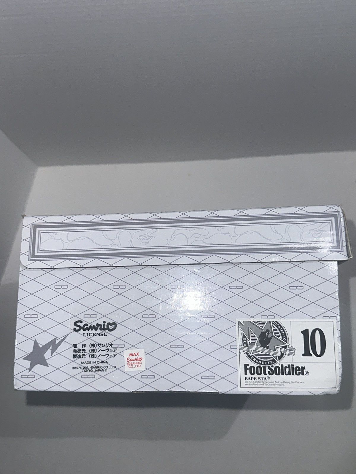 Bape RARE! BAPE X Hello Kitty Patent Leather Bapesta DS US10 Size US 10 / EU 43 - 8 Thumbnail