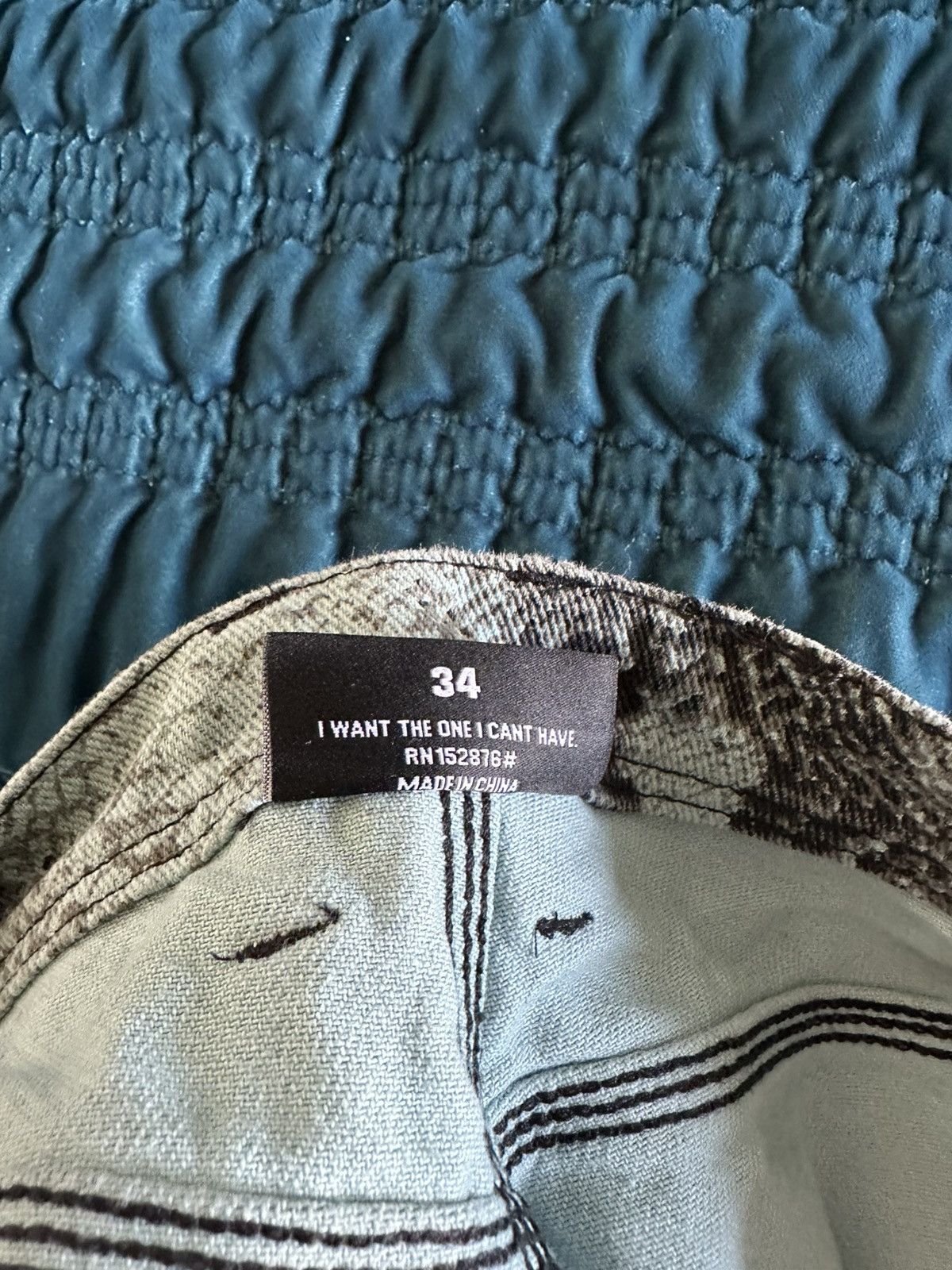 Pleasures Pleasures Snakeskin Denim Size US 34 / EU 50 - 3 Thumbnail