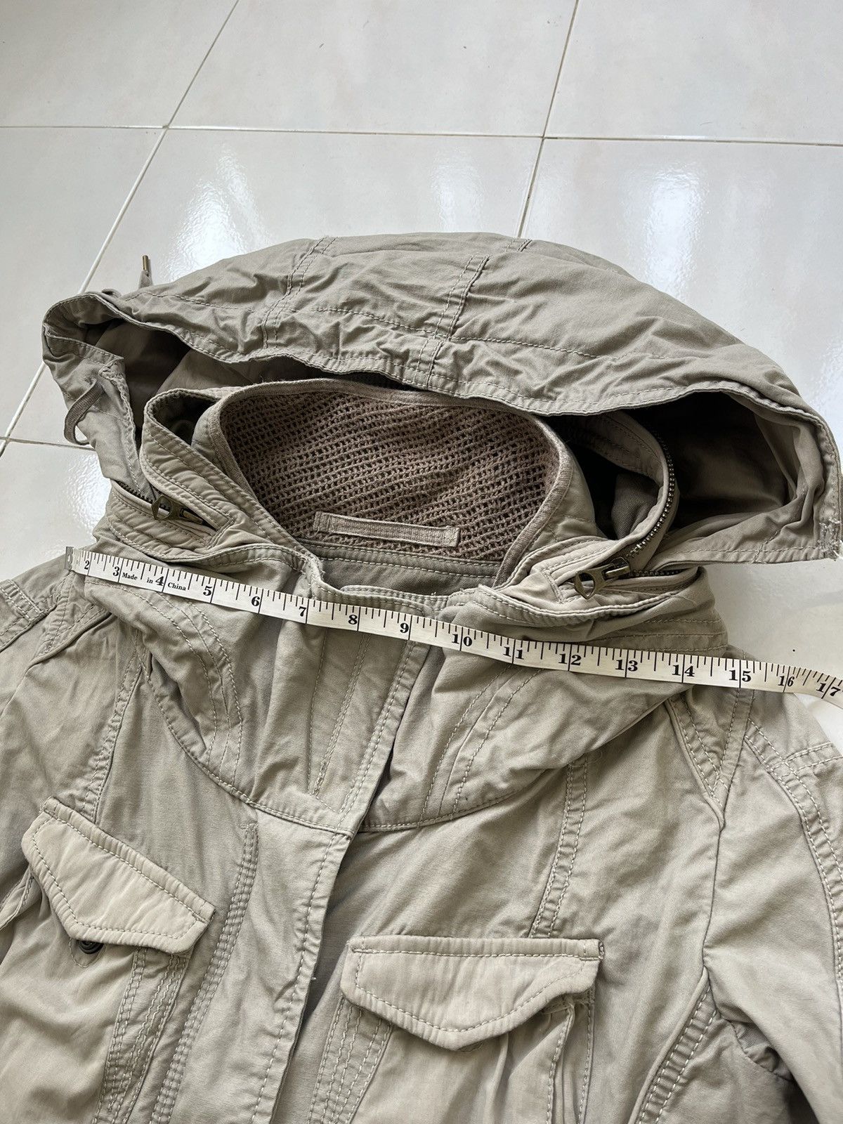 If Six Was Nine 💥 2000s GOA Bono Cyber Military Jacket Size S / US 4 / IT 40 - 12 Thumbnail