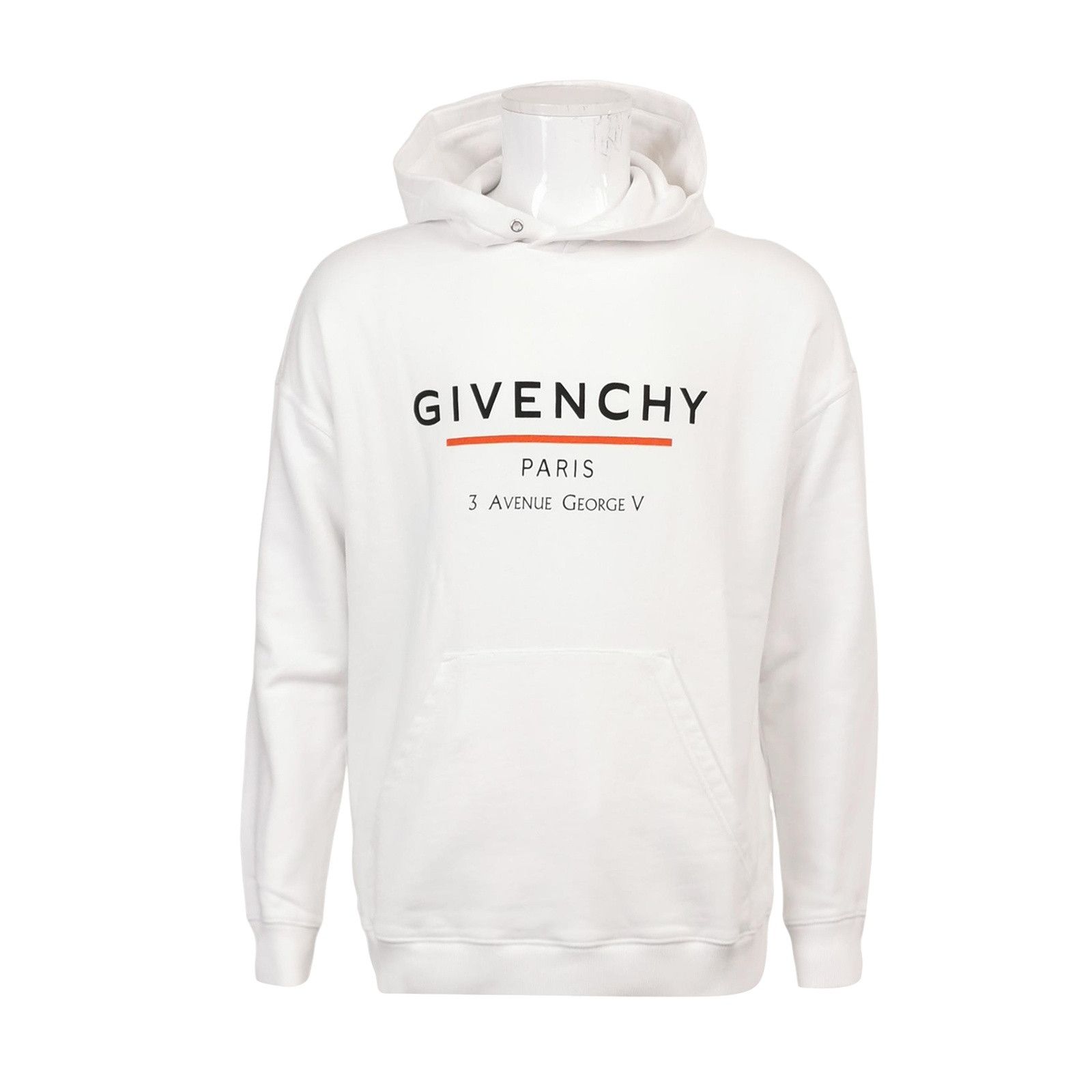 Givenchy Givenchy Logo Cotton Hoodie Size L Size US L / EU 52-54 / 3 - 1 Thumbnail