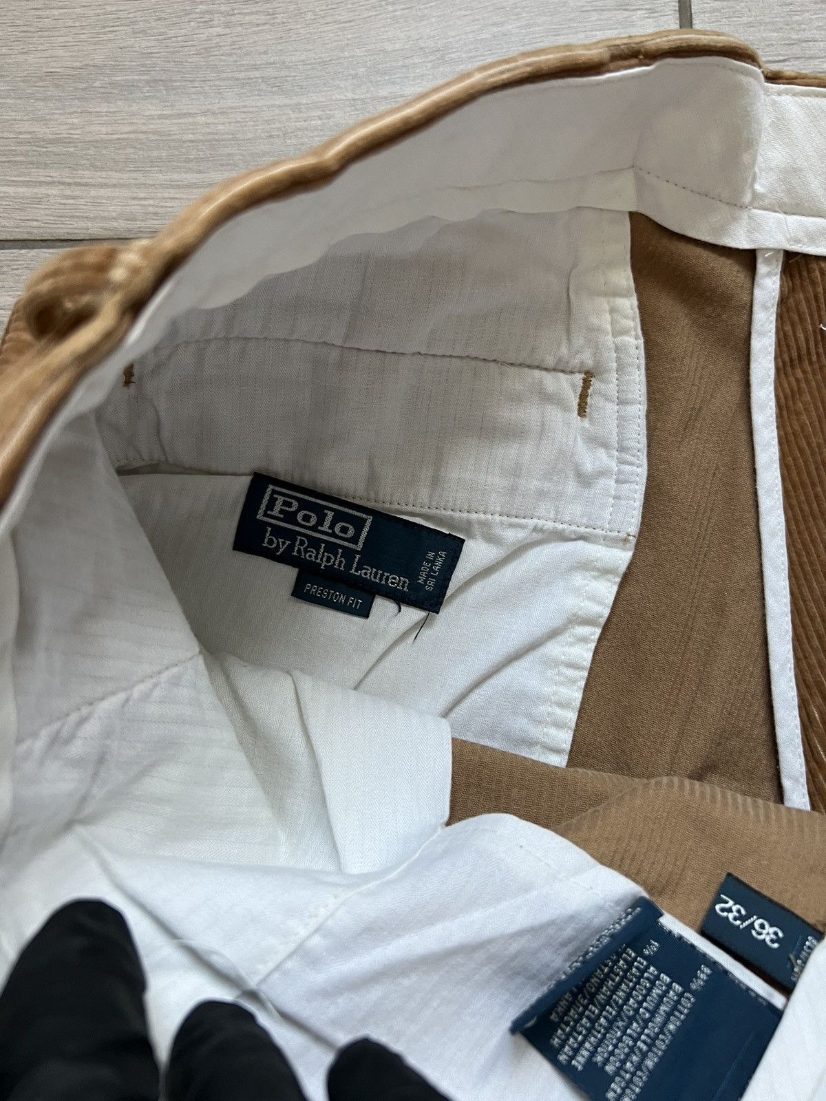 Ralph Lauren 90s Polo Ralph Lauren Brown Corduroy Pants Size US 36 / EU 52 - 5 Thumbnail
