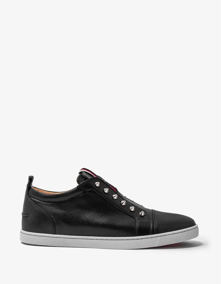 Christian Louboutin o1s1wg110924 F.a.v Fique A Vontade Snekers in Black Size US 10 / EU 43 - 3 Thumbnail