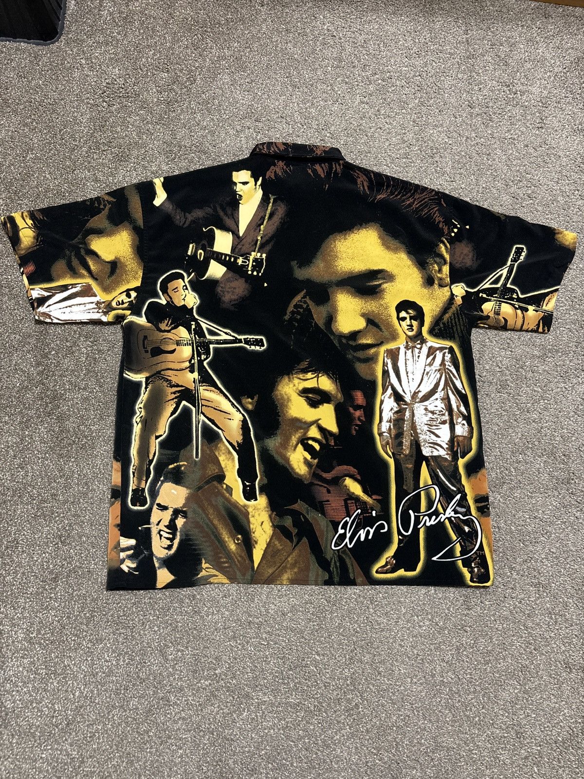 Vintage Vintage Elvis Presley button up Size US XL / EU 56 / 4 - 2 Thumbnail