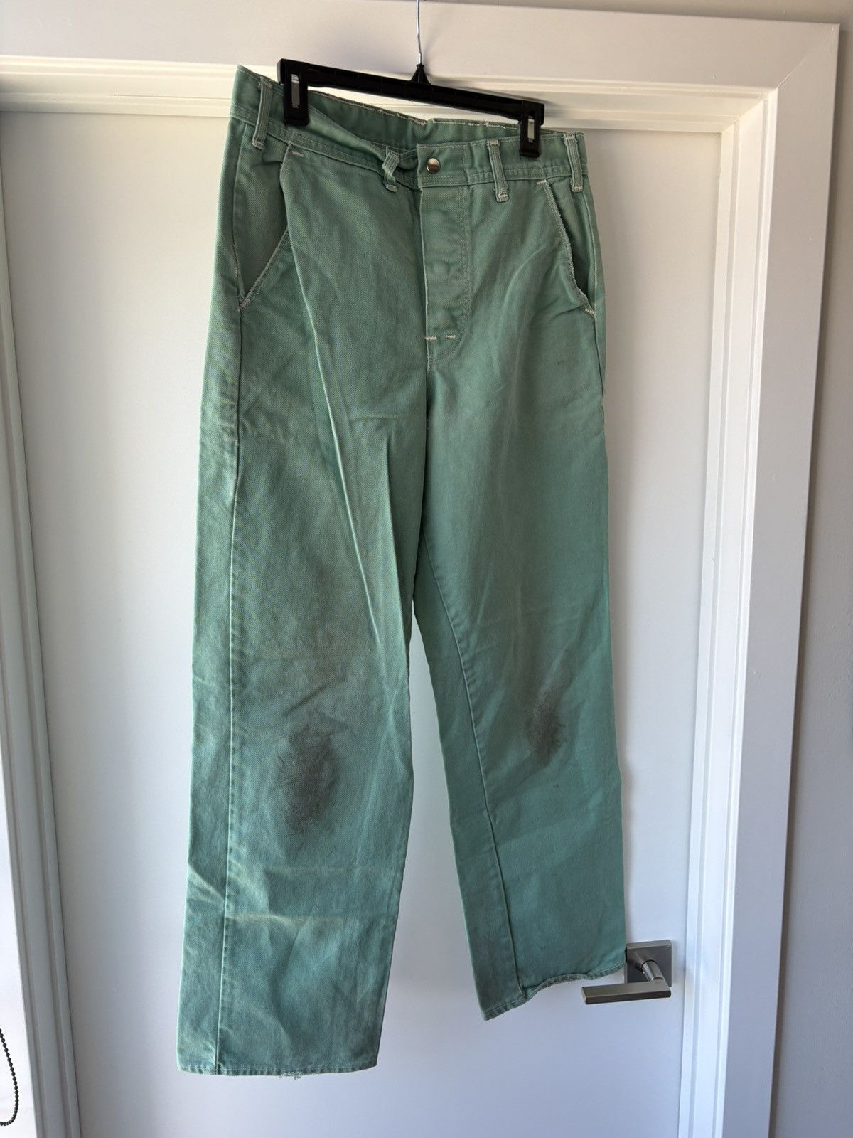 Vintage Vintage Steel Mill Worker Pants Size US 34 / EU 50 - 1 Thumbnail