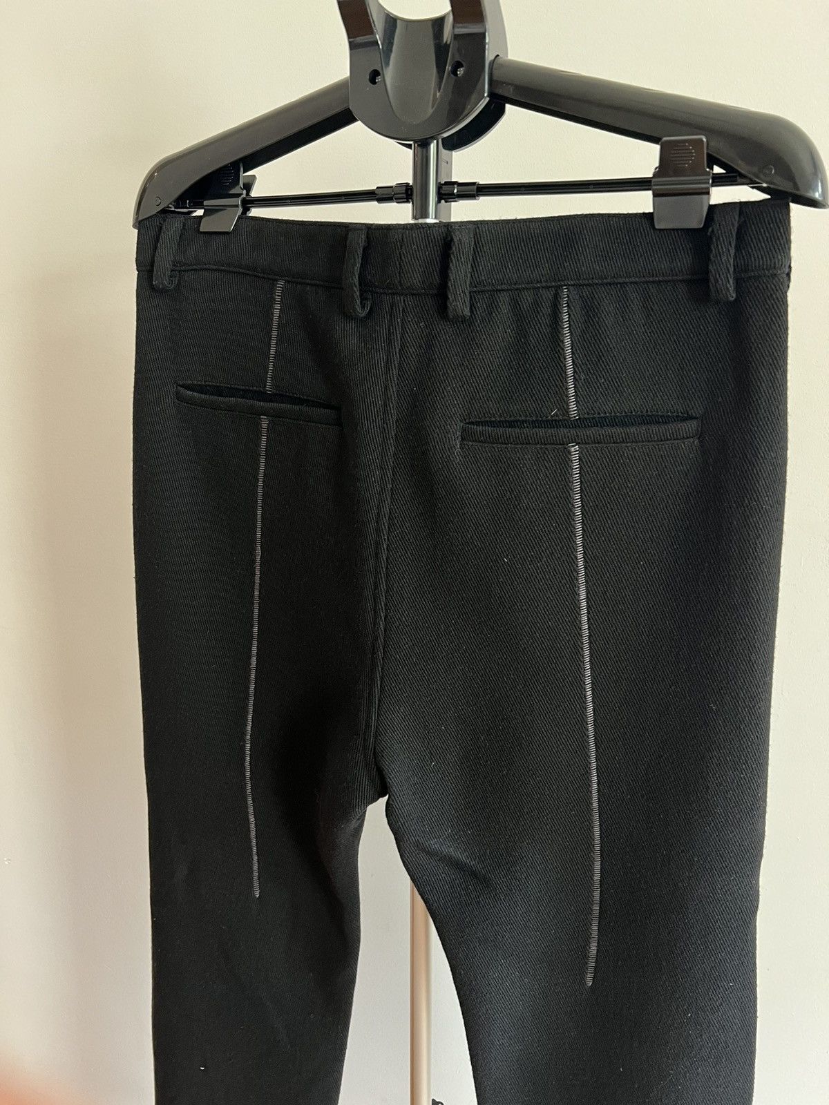 Thom Krom thom/krom Men’s Black Wool Pants Size US 31 - 3 Thumbnail