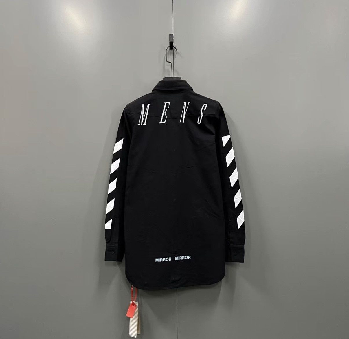 Off-White OFF-WHITE OW Vintage Washed Embroidered Denim Shirt J41 Size US XS / EU 42 / 0 - 2 Thumbnail