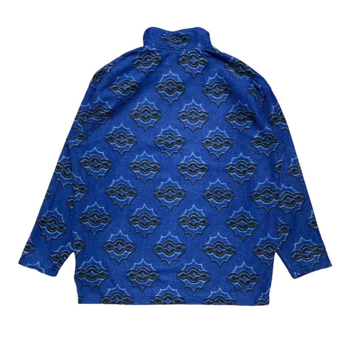 Vintage Vintage Bag Fox Printed Fleece Sweatshirt Size US XL / EU 56 / 4 - 2 Thumbnail