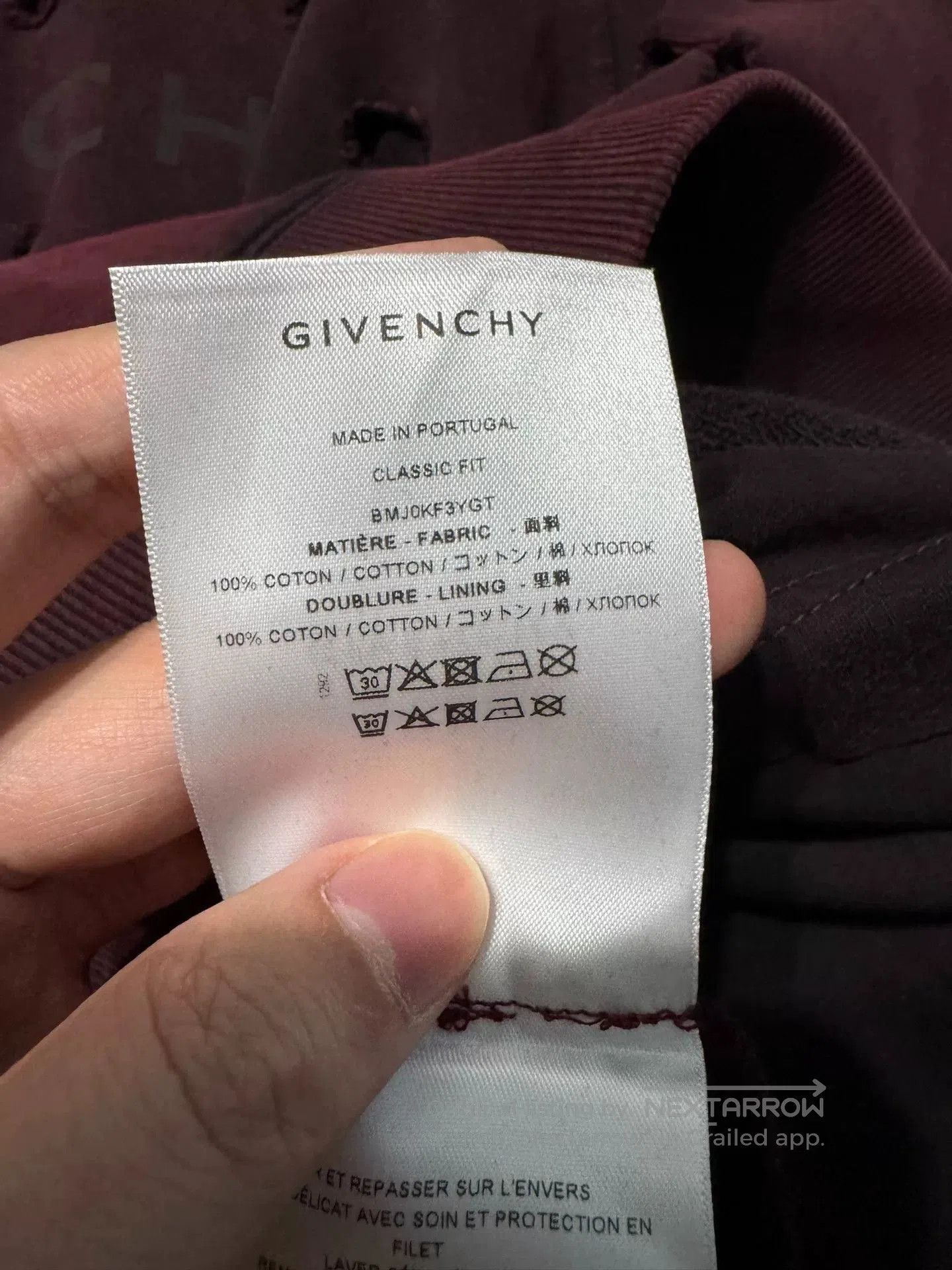 Givenchy Givenchy Distressed Logo New Hoodie. Size US M / EU 48-50 / 2 - 5 Thumbnail