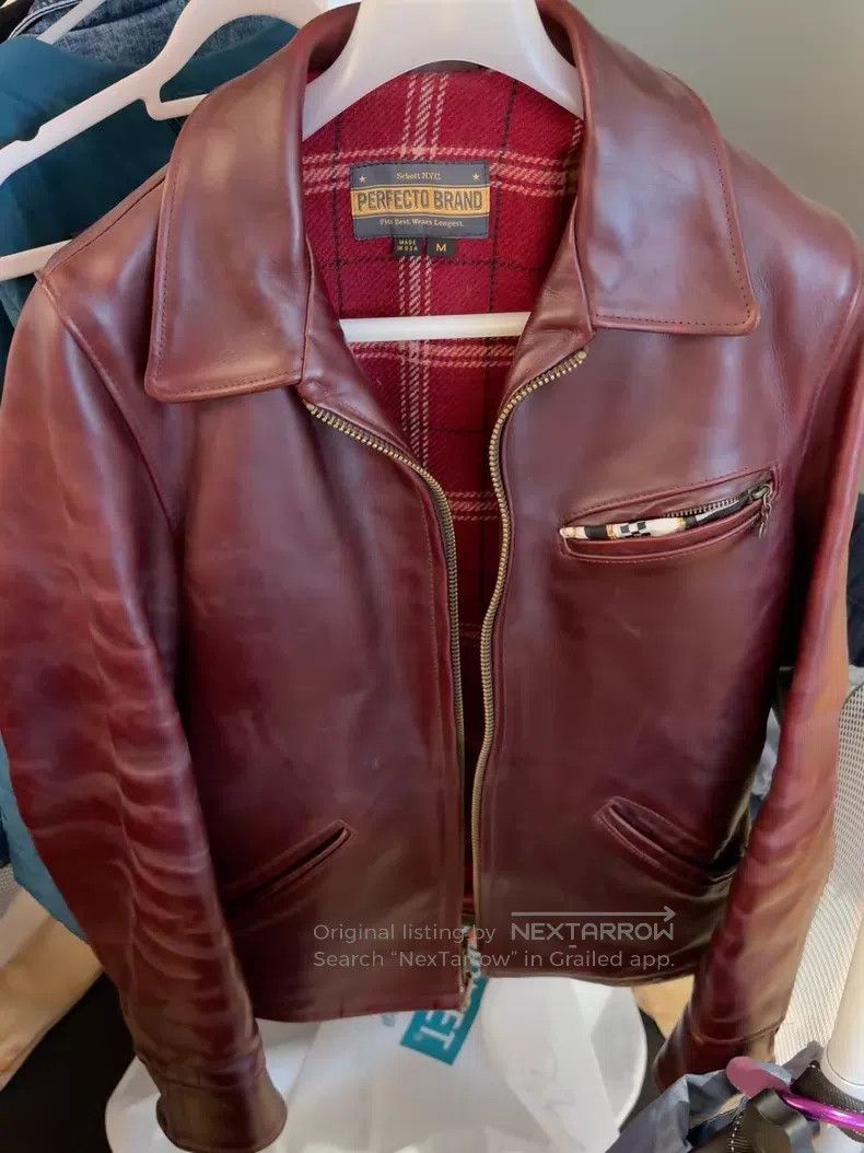 Schott Horseskin leather clothing Size US M / EU 48-50 / 2 - 1 Thumbnail