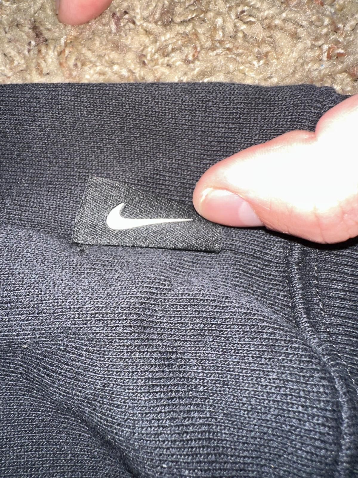 Nike Nike Sportswear Big Swoosh Half Zip Black/White Hoodie Sample Size US L / EU 52-54 / 3 - 3 Thumbnail
