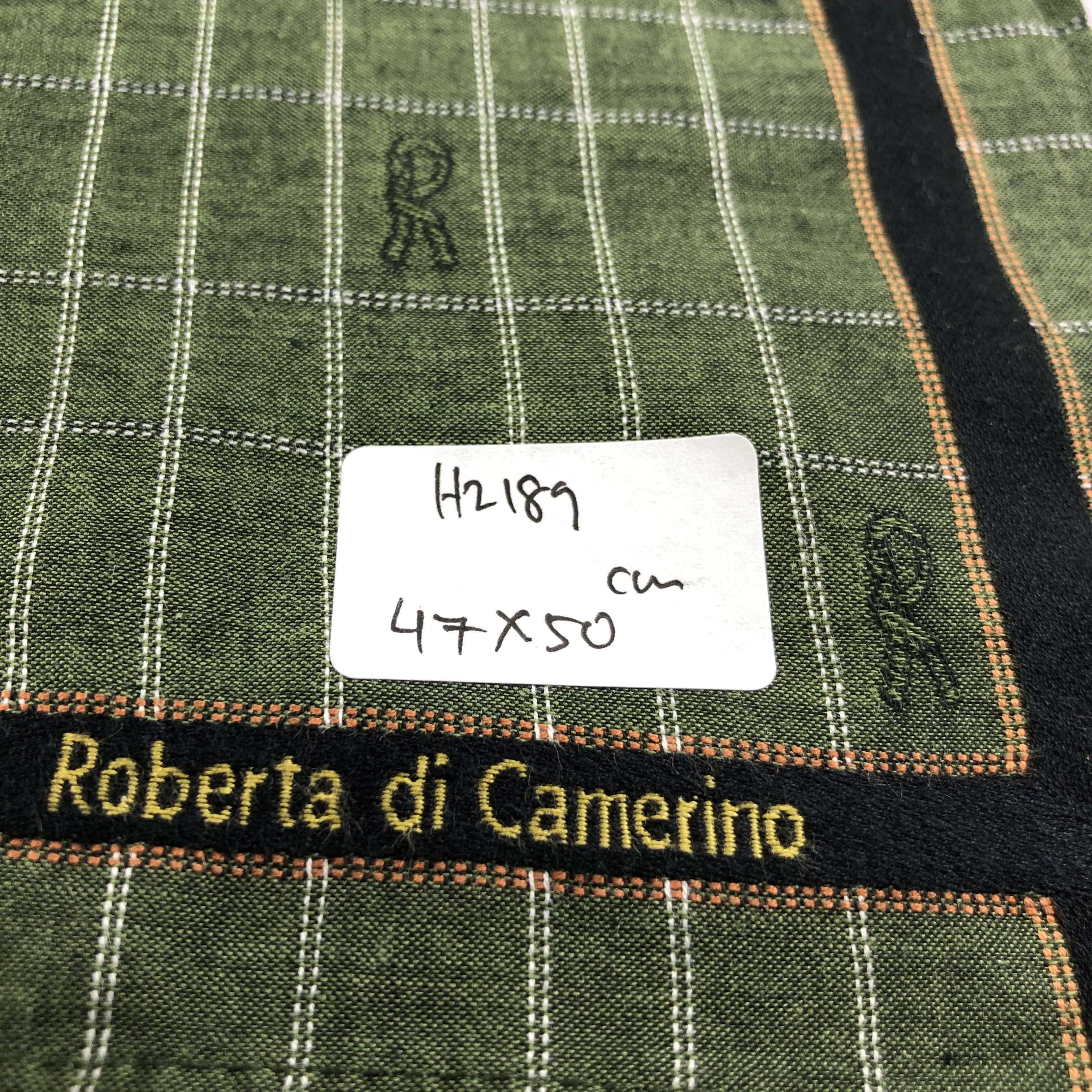 Roberta di Camerino × Vintage Roberta di Camerino Handkerchief Neckerchief Bandana H2189 Size ONE SIZE - 6 Thumbnail