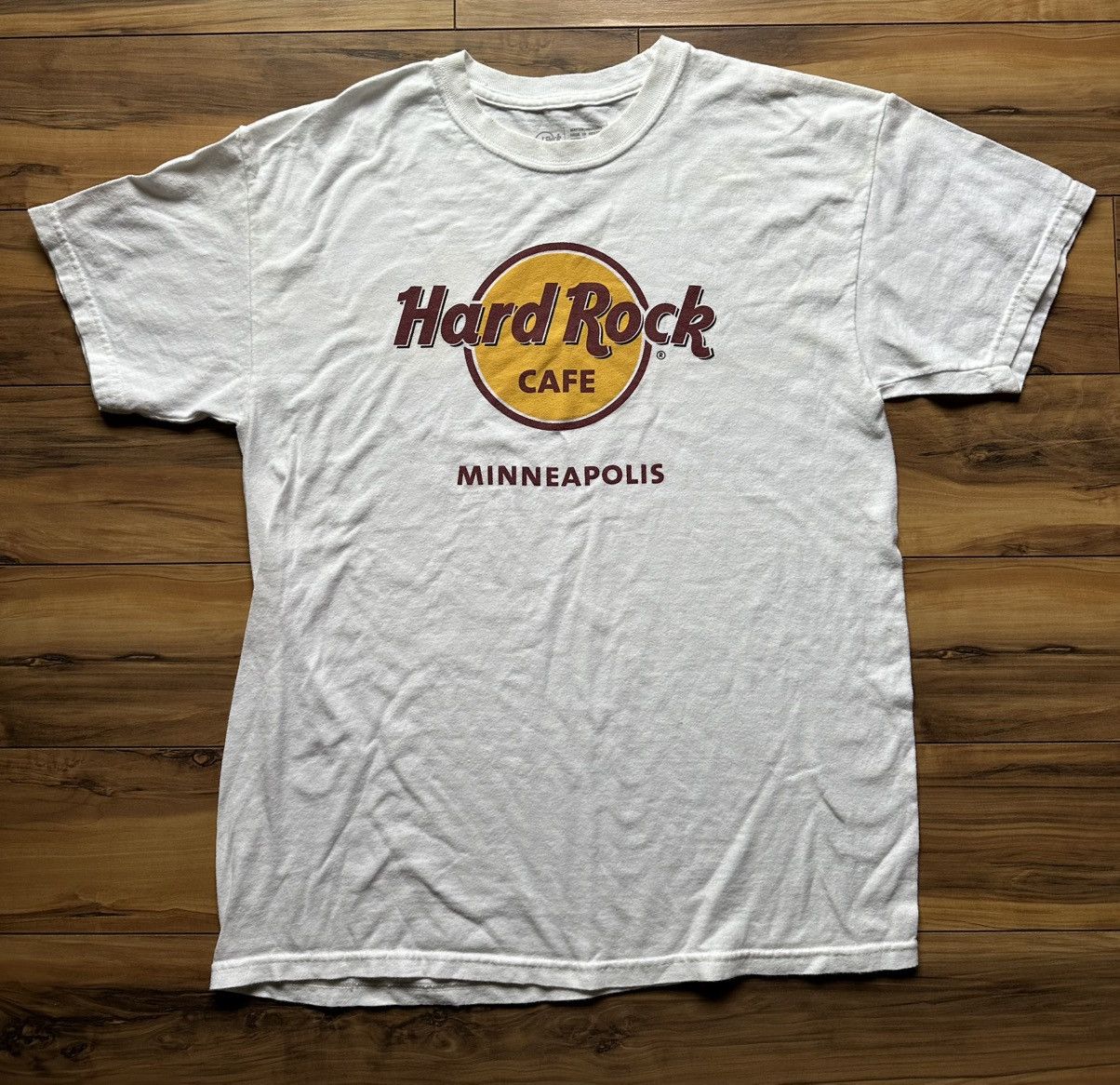 Hard Rock Cafe Hard Rock Cafe Minneapolis White Short Sleeve Tee Size US M / EU 48-50 / 2 - 1 Thumbnail