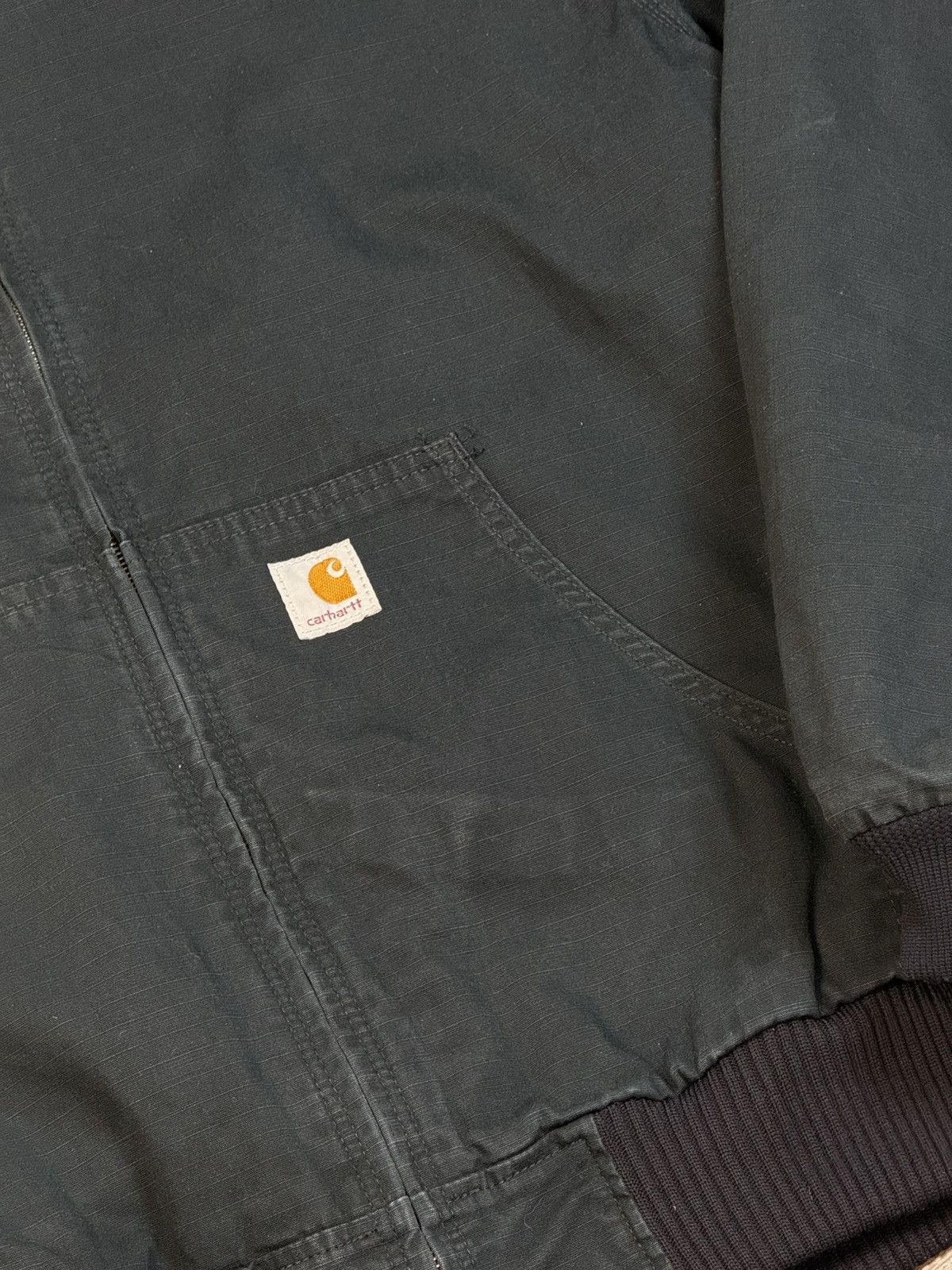 Carhartt × Vintage Vintage Carhartt Active Jacket Blue Working Jacket Size US XL / EU 56 / 4 - 7 Thumbnail