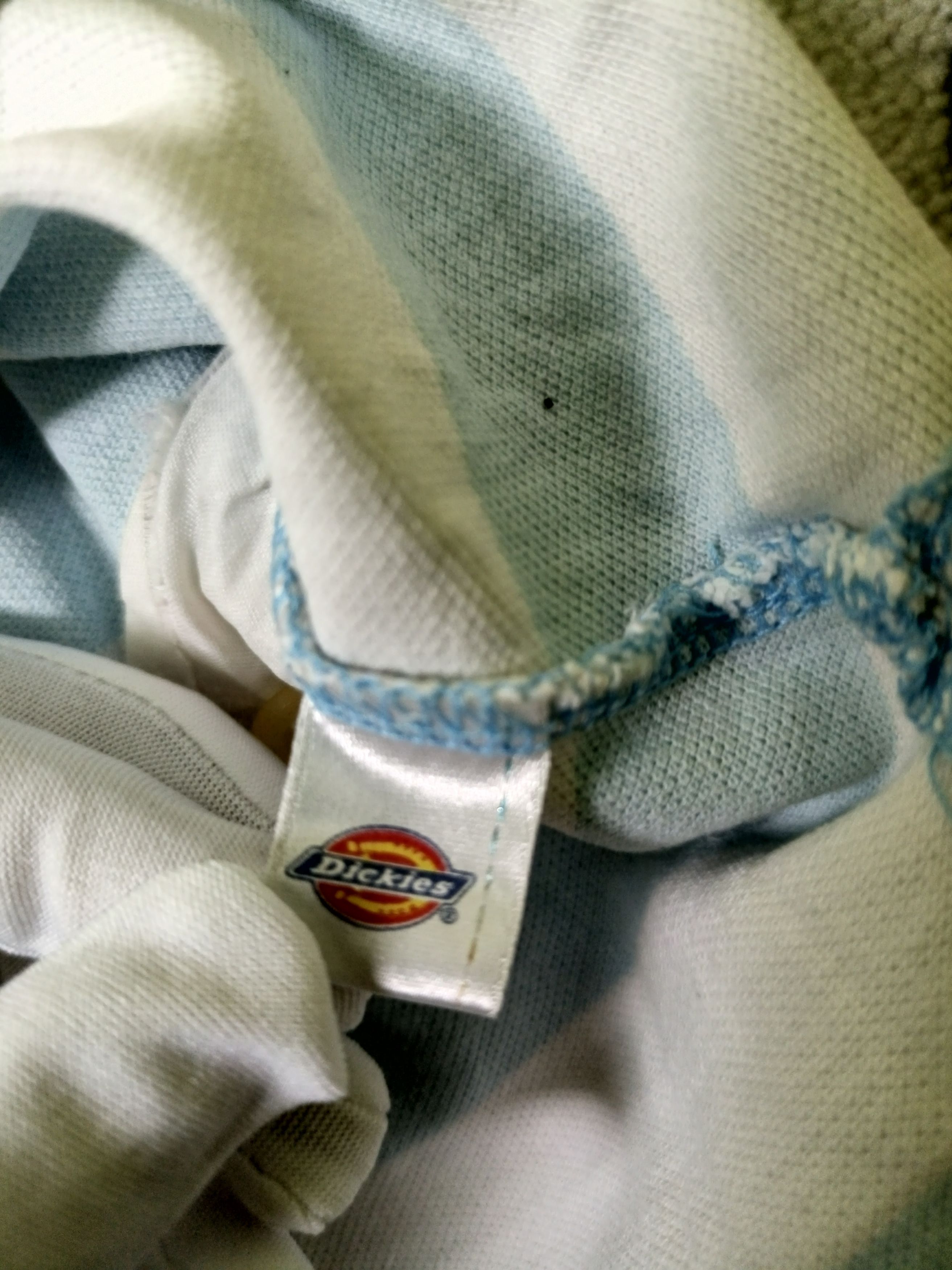 Dickies × Vintage Dickies Striped Embroidery Logo polo t-shirt Size US M / EU 48-50 / 2 - 8 Thumbnail