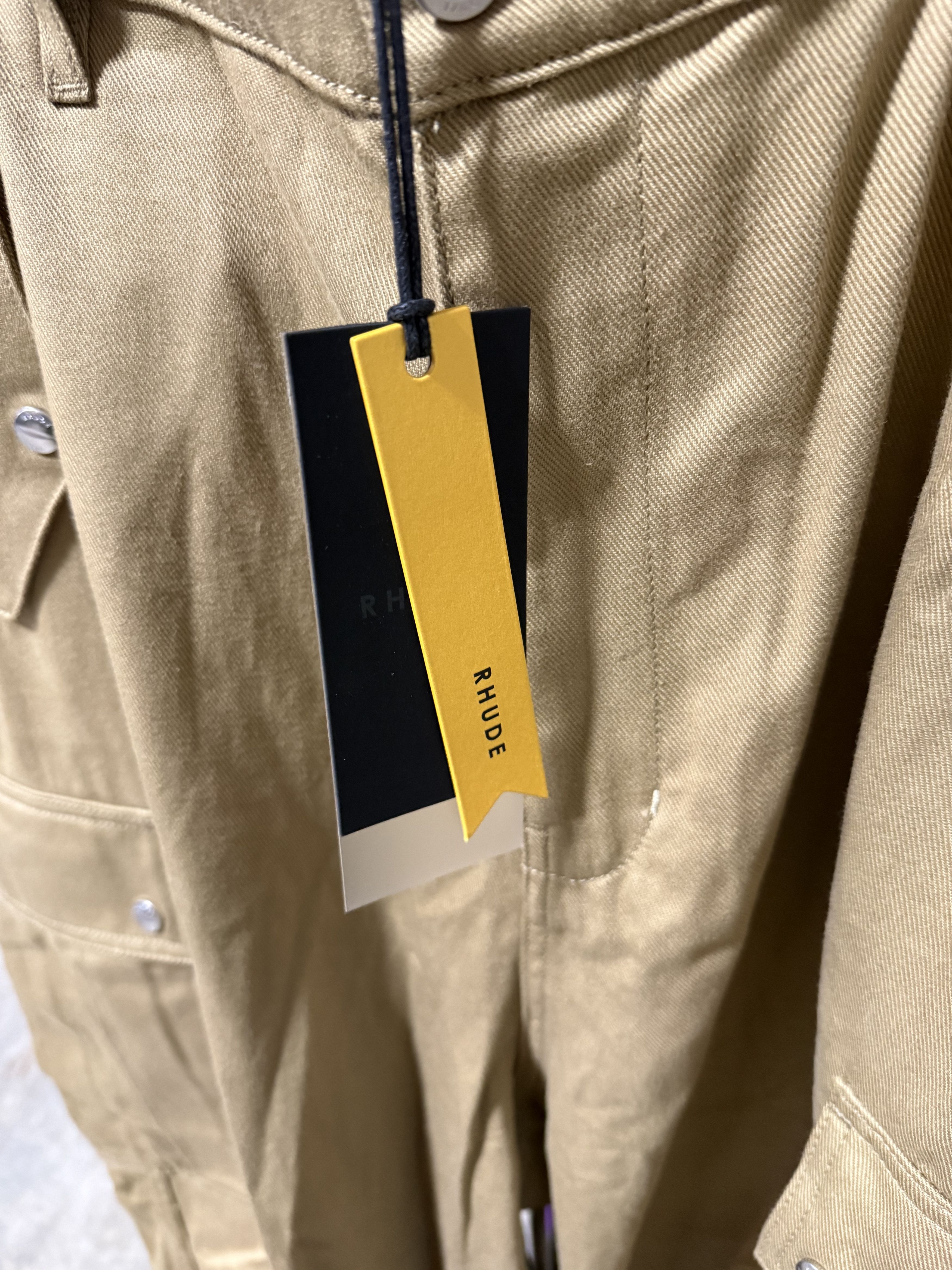 Rhude Rhude Parachute Pants 'Tan' Size US 38 / EU 54 - 2 Thumbnail