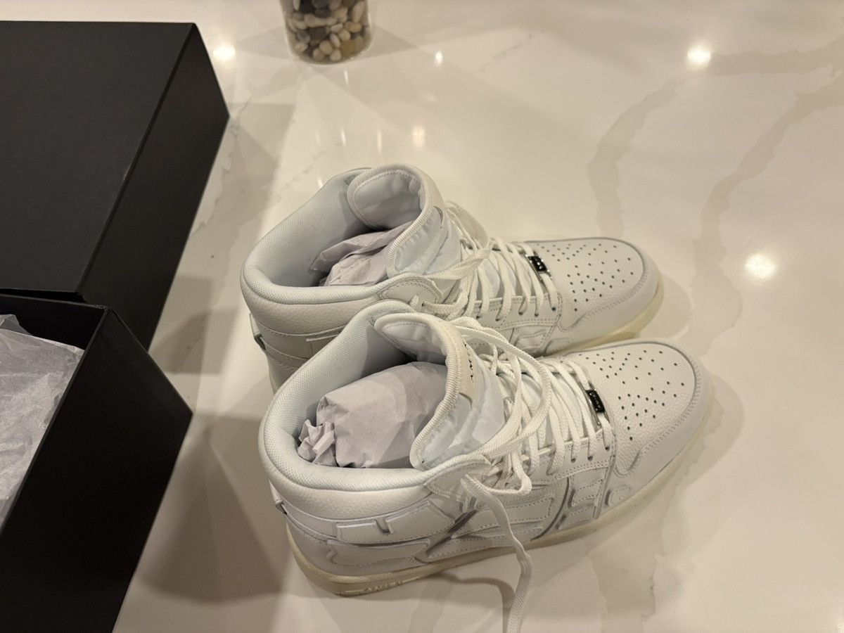 Amiri Amiri Skeleton High tops White Size US 10.5 / EU 43-44 - 5 Thumbnail