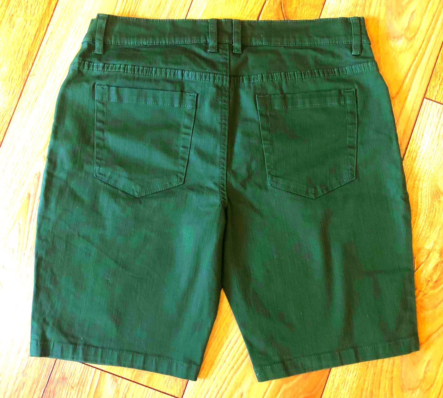 Rainbow Men's shorts denim elastic Rainbow size L/W32 green Size US 32 / EU 48 - 7 Thumbnail