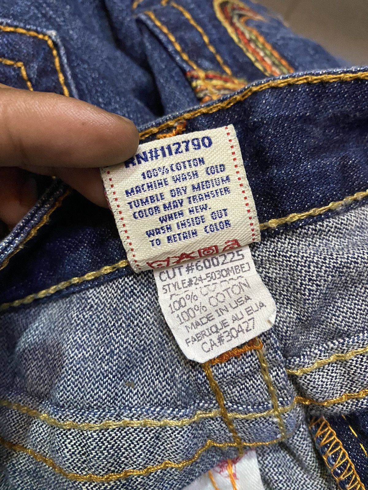 True Religion × Vintage Flare jeans true Religion Boot cut Size 30" / US 8 / IT 44 - 5 Thumbnail