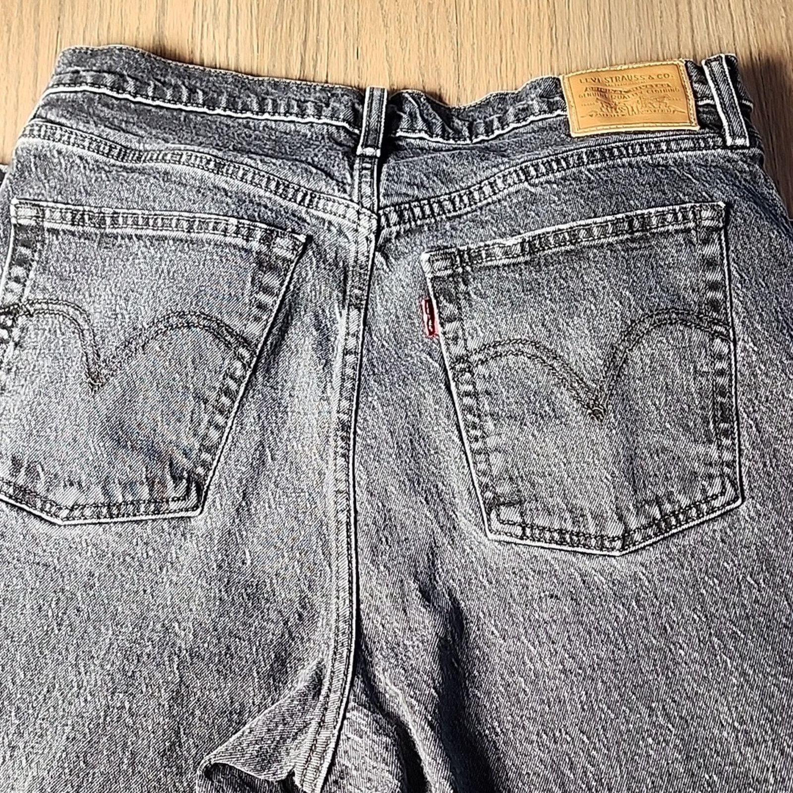 Levi's Levi's Men's Straight Jeans in Charcoal Size US 32 / EU 48 - 6 Thumbnail