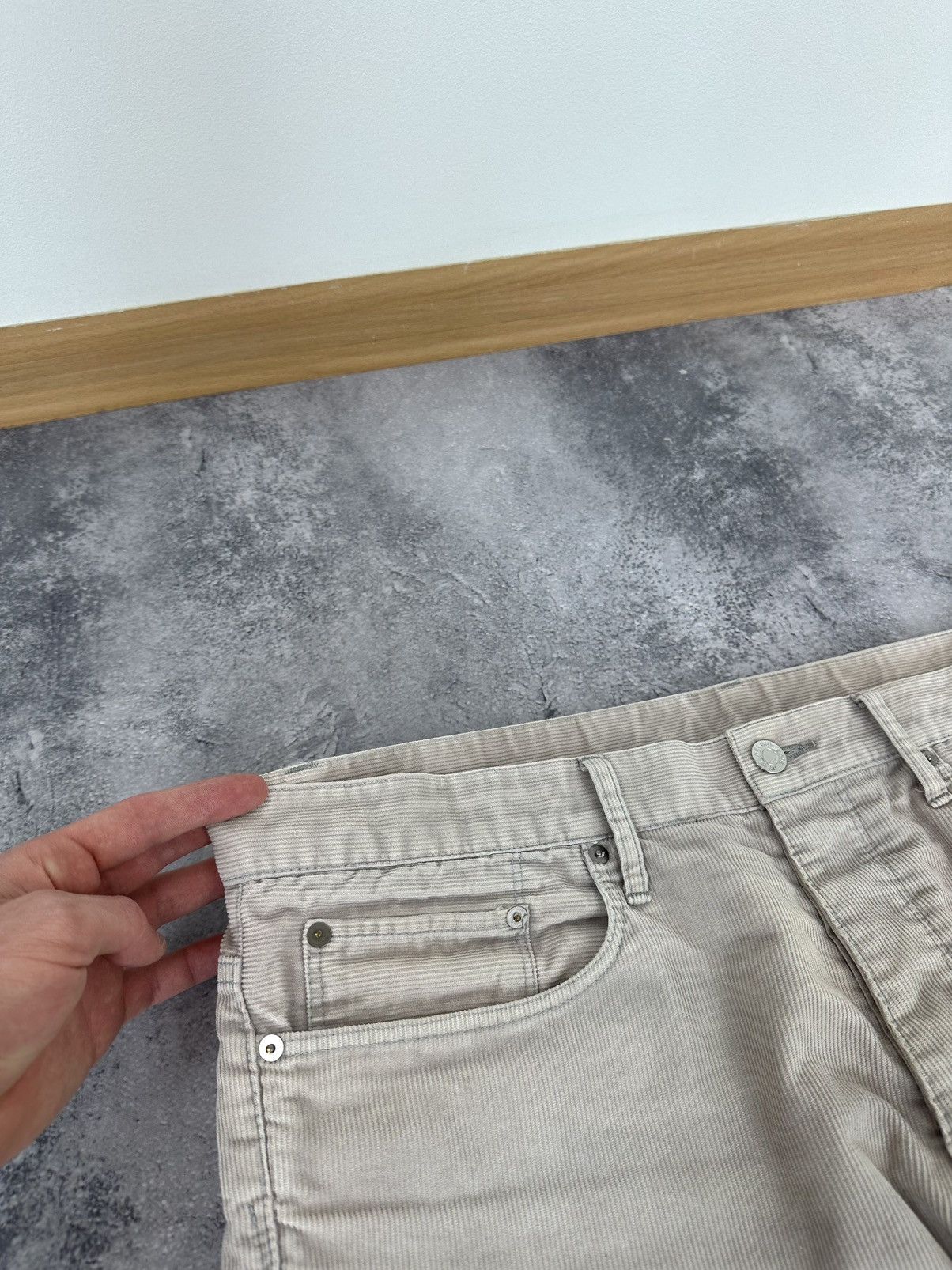 Helmut Lang Vintage Helmut Lang 2000's Archival Designer Corduroy Pants Size US 36 / EU 52 - 13 Thumbnail