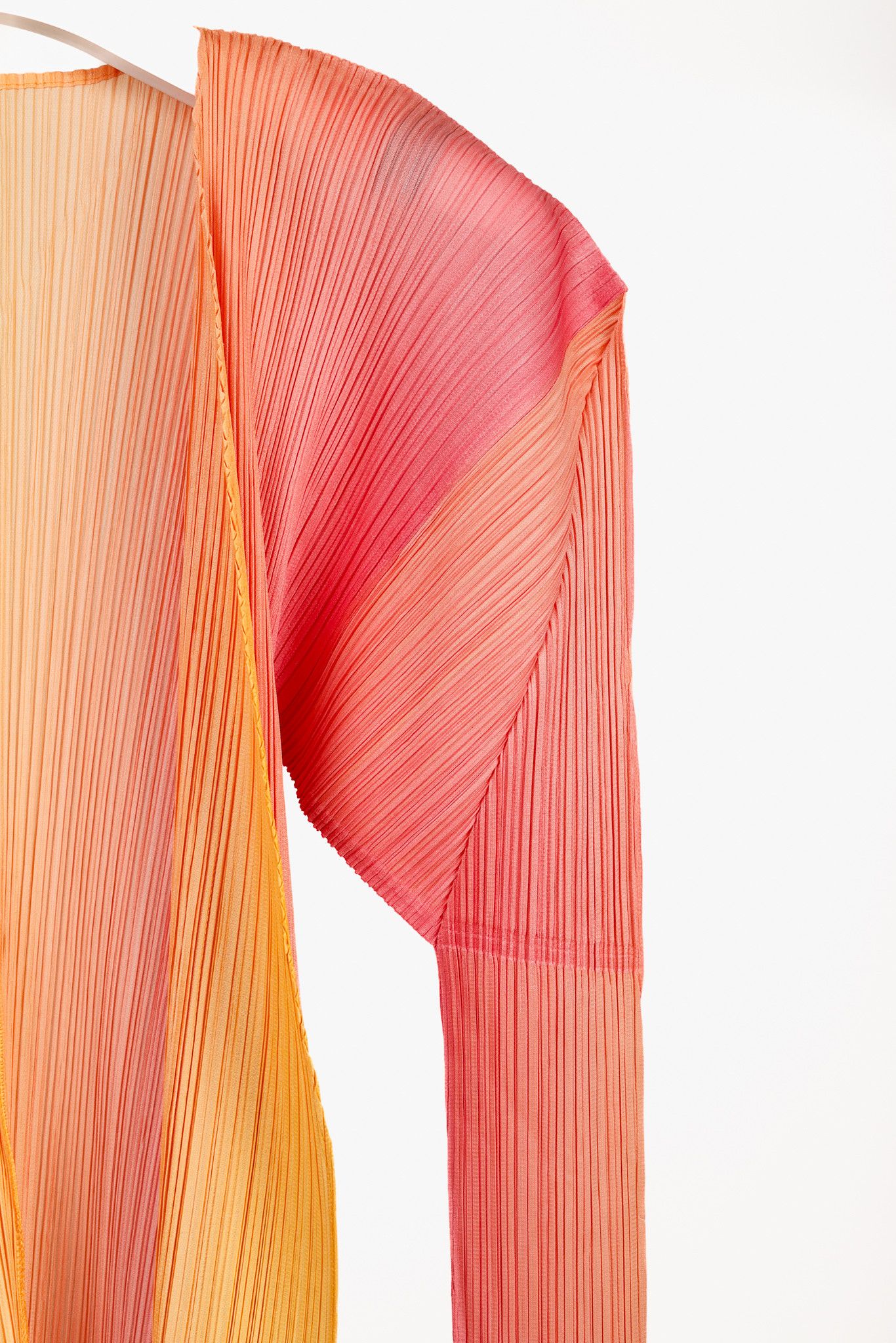 Pleats Please Issey Miyake Pleats Please Issey Miyake Archival Gradient Jacket Size XL / US 12-14 / IT 48-50 - 4 Thumbnail