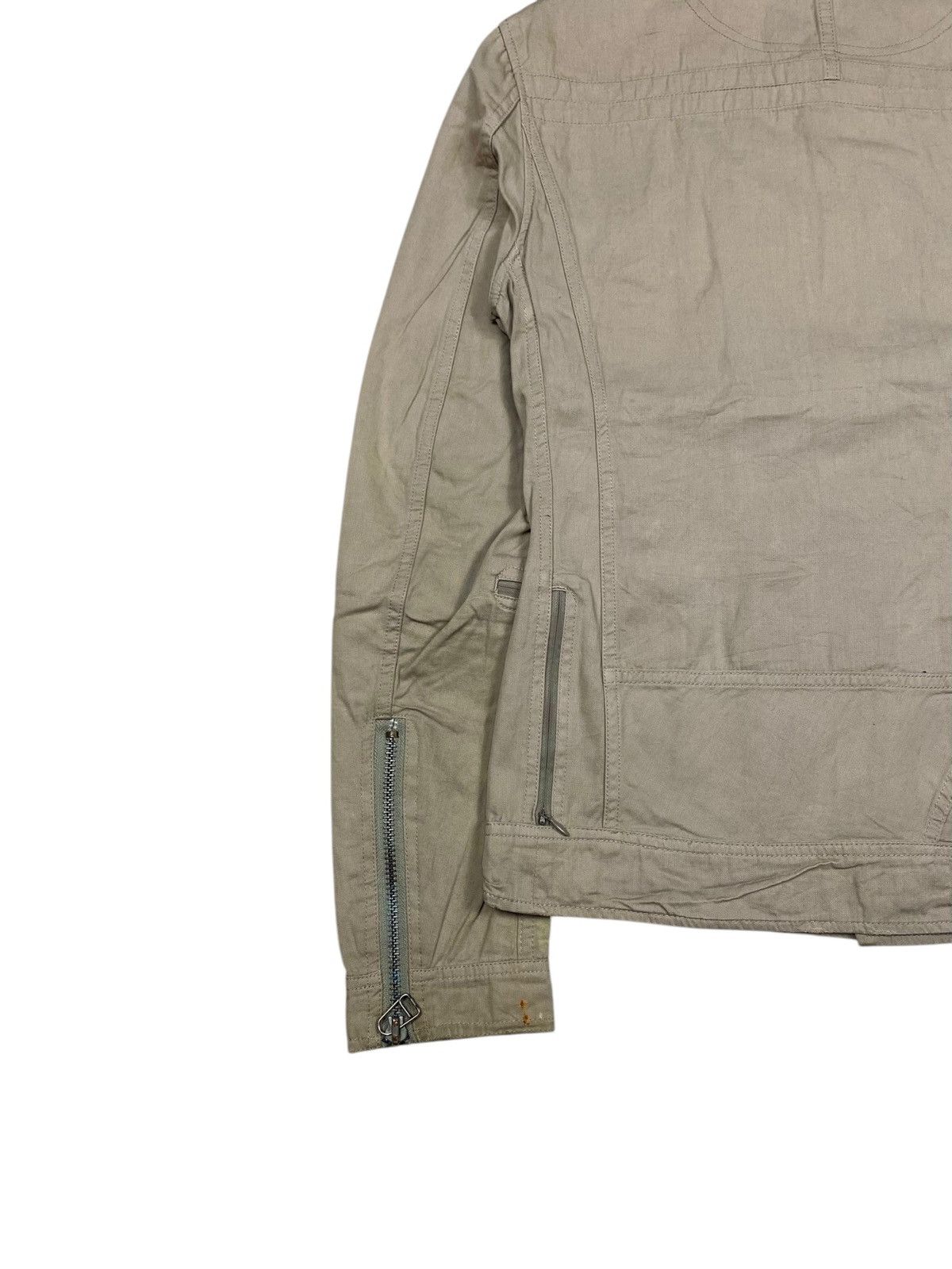 If Six Was Nine 2000s GOA - Apocalypse Style Multizip Shirt Jacket Size US M / EU 48-50 / 2 - 6 Thumbnail