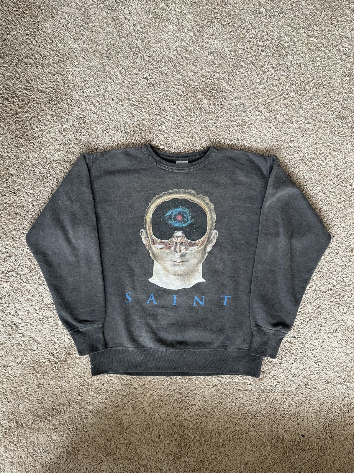Saint Michael Saint Michael Face Crewneck Size US M / EU 48-50 / 2 - 1 Thumbnail