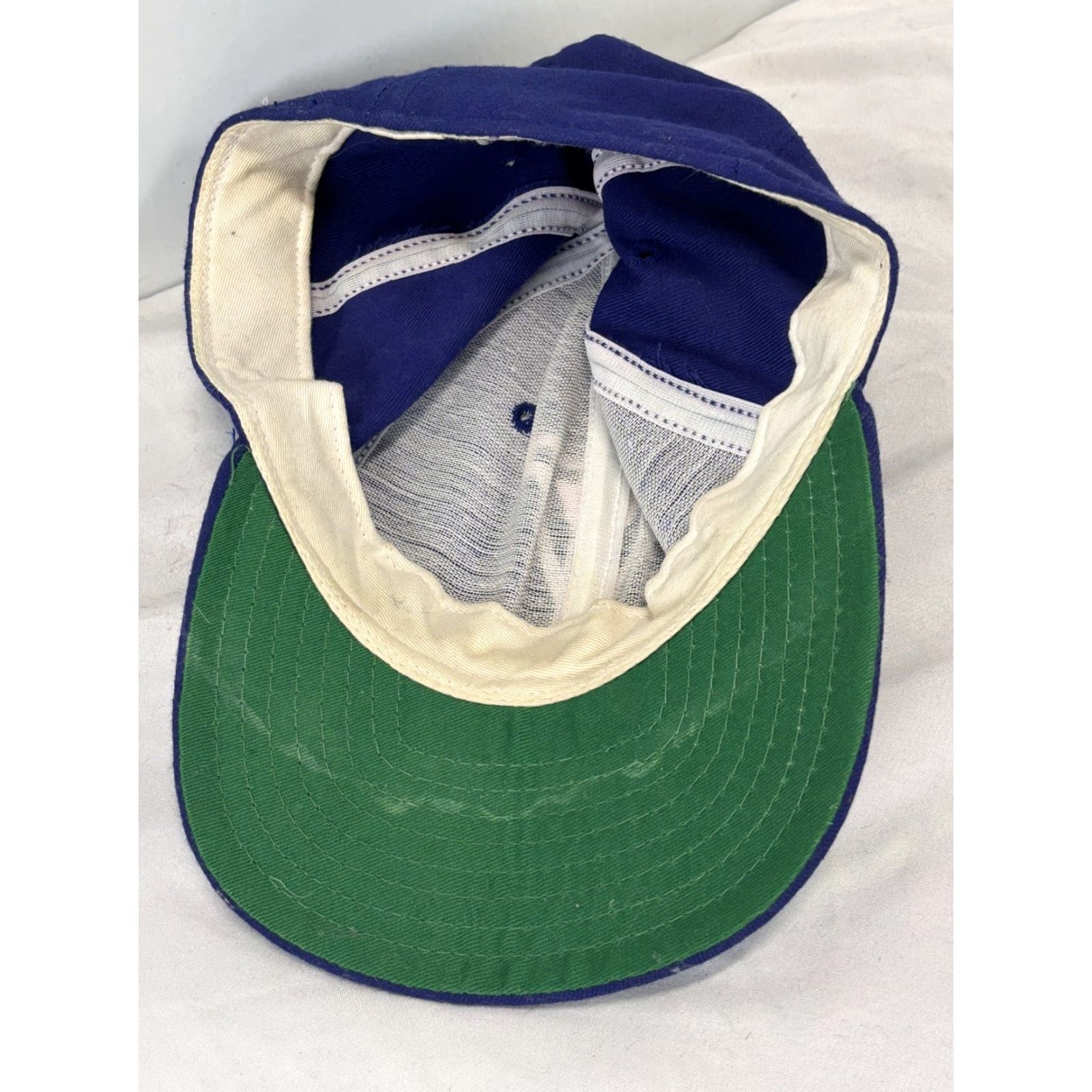 Vintage VINTAGE BYU Cougars Baseball Hat Cap Blue 7 1/4 USA Pro Men Adult Size 7 1/4 Solid USA Theme Size ONE SIZE - 6 Thumbnail