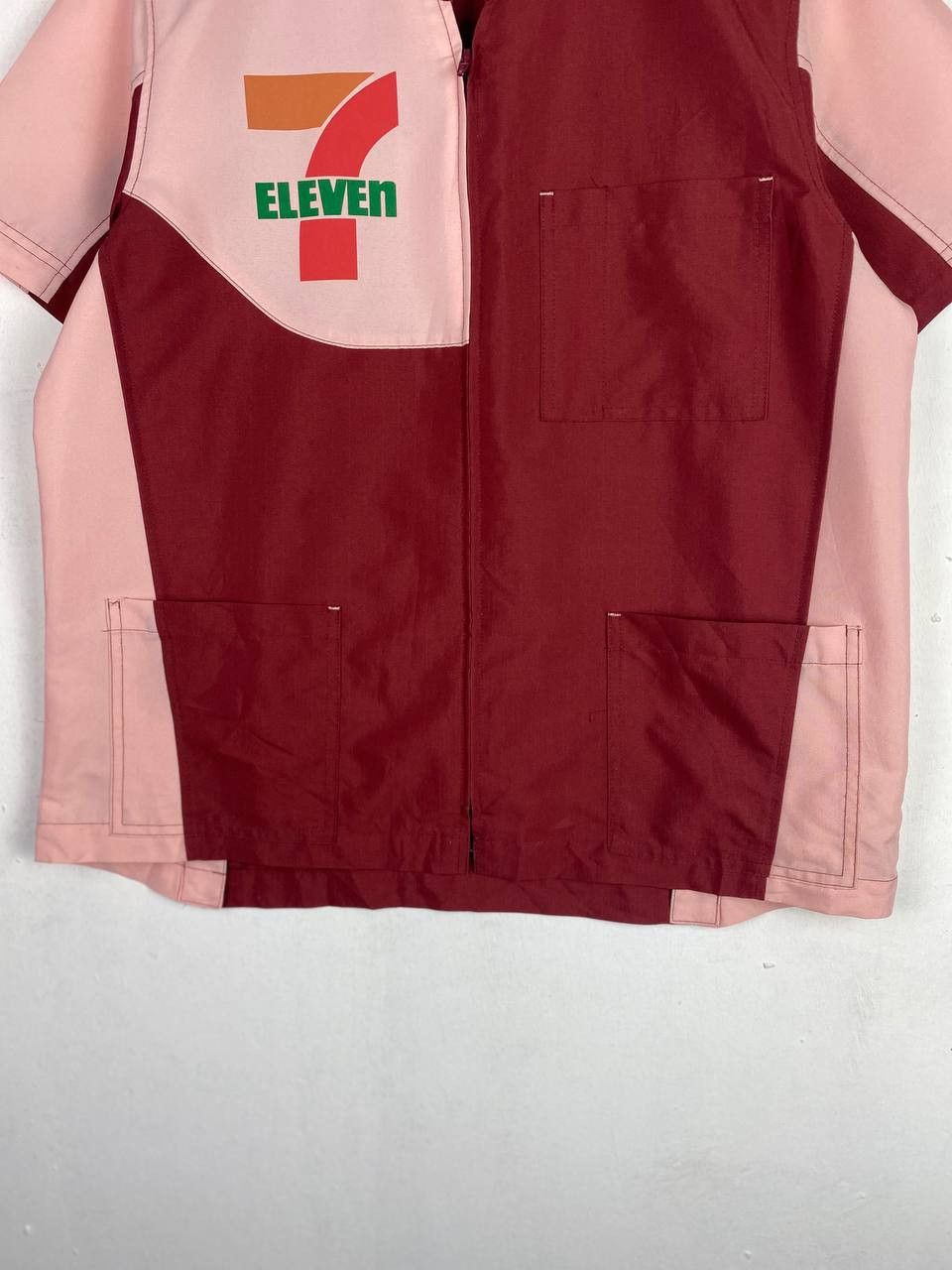 Japanese Brand vintage 7 eleven shortsleeves work jacket nice design Size US L / EU 52-54 / 3 - 4 Thumbnail