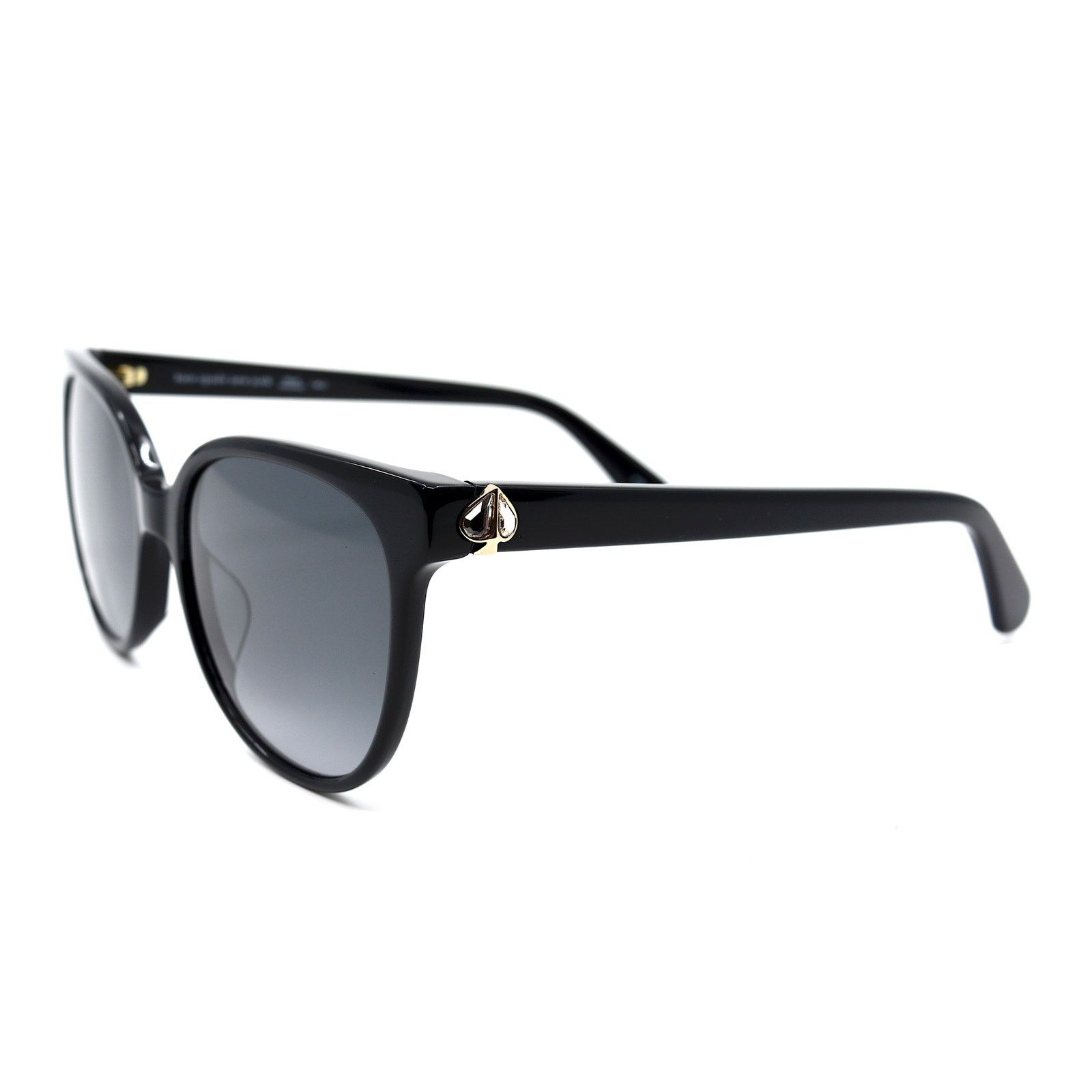 Kate Spade NEW KATE SPADE GERALYN/S 807 BLACK GREY AUTHENTIC SUNGLASSES Size ONE SIZE - 11 Thumbnail