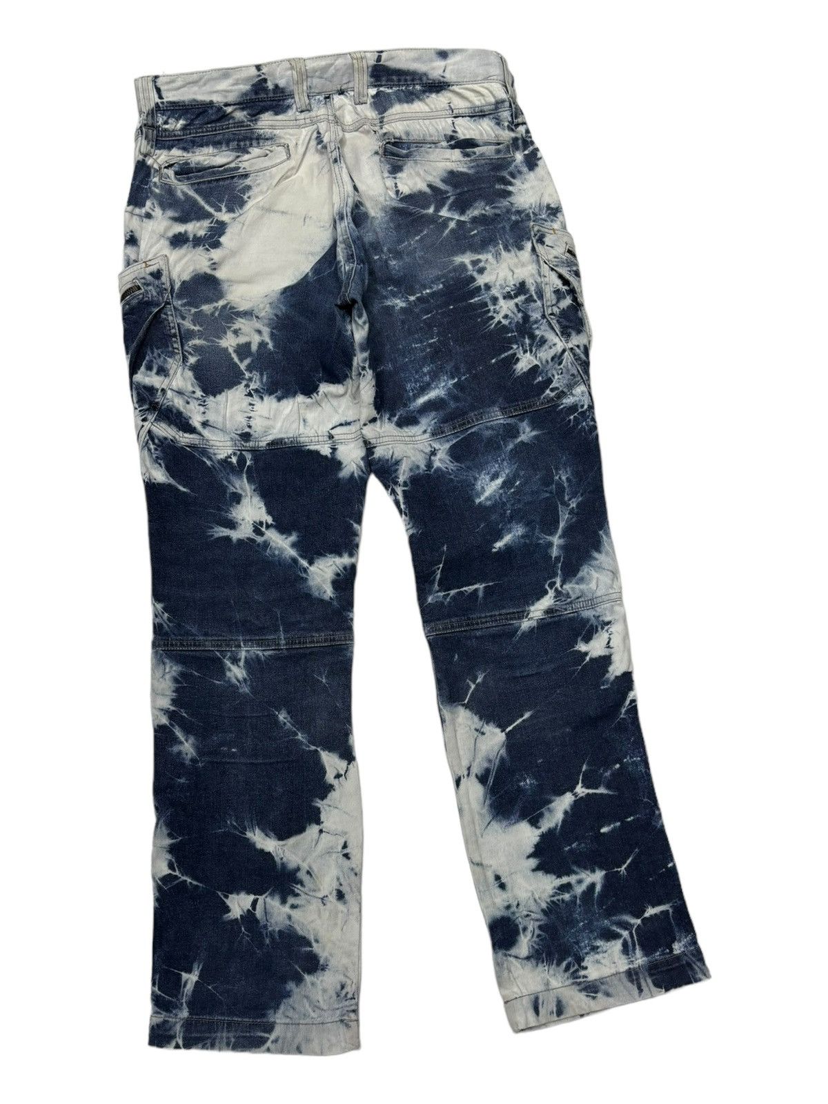 Beauty Beast BLEACH TS DESIGN MULTI POCKET CARGO PANTS Size US 34 / EU 50 - 4 Thumbnail